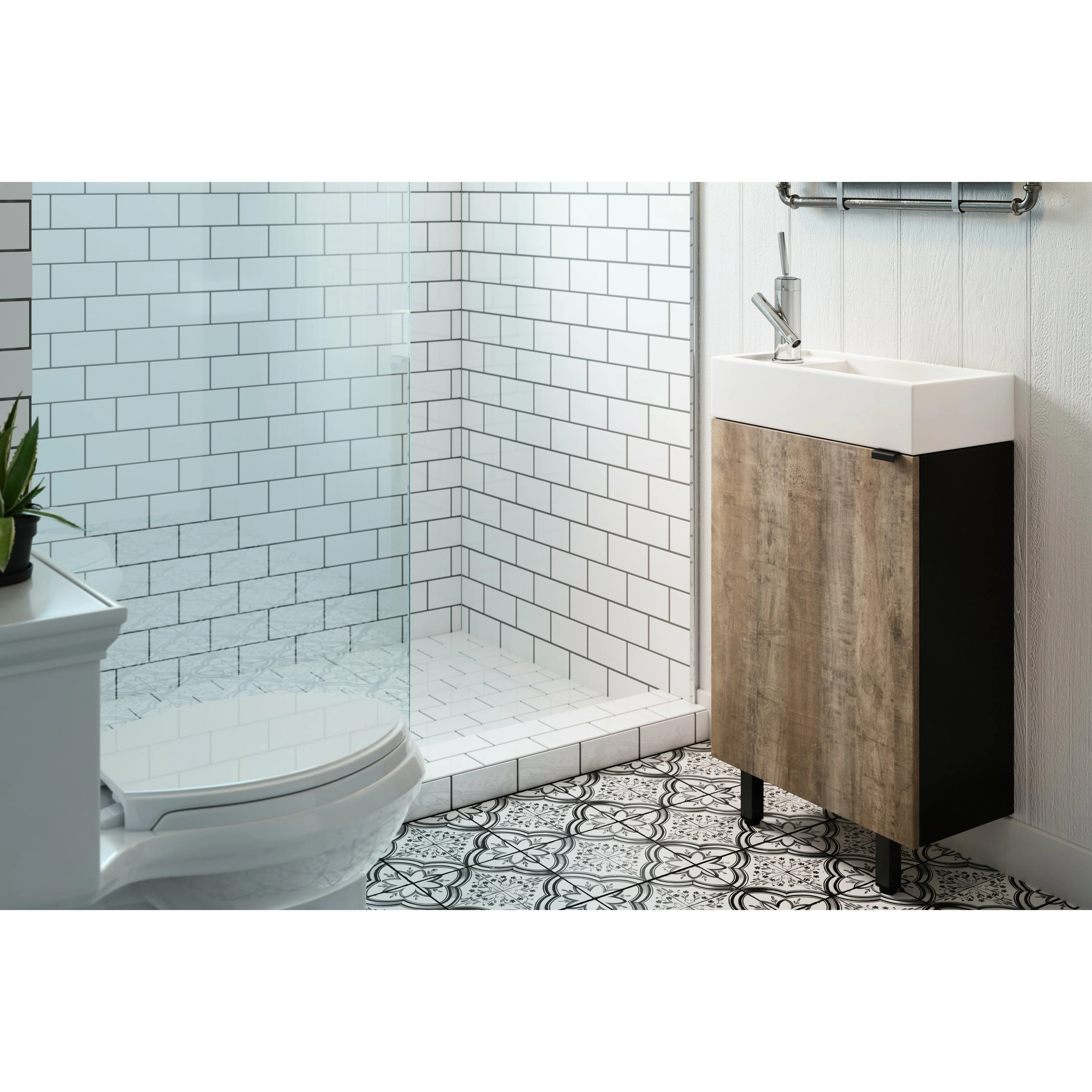 Estudio Freestanding Vanity (10" Depth)