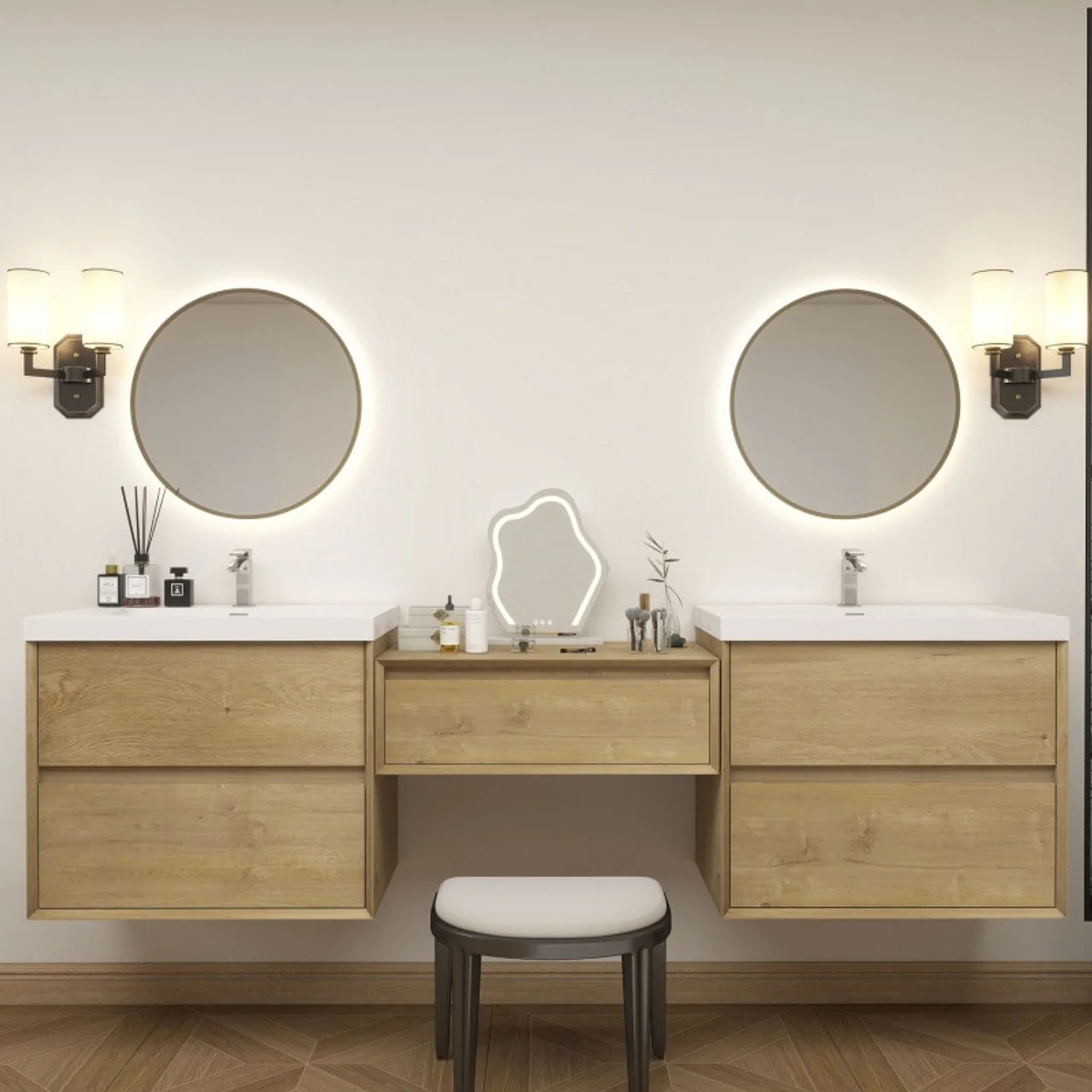 Sottile Floating Vanity (24"-150") 107 Sottile Floating Vanity (24"-150")