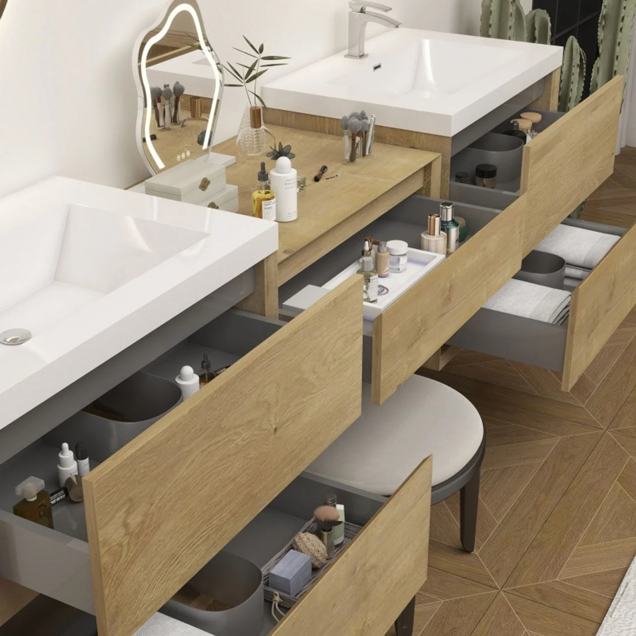 Sottile Floating Vanity (24"-150") 109 Sottile Floating Vanity (24"-150")