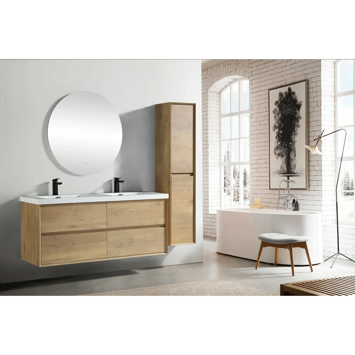 Sottile Floating Vanity (24"-150") 11 Sottile Floating Vanity (24"-150")