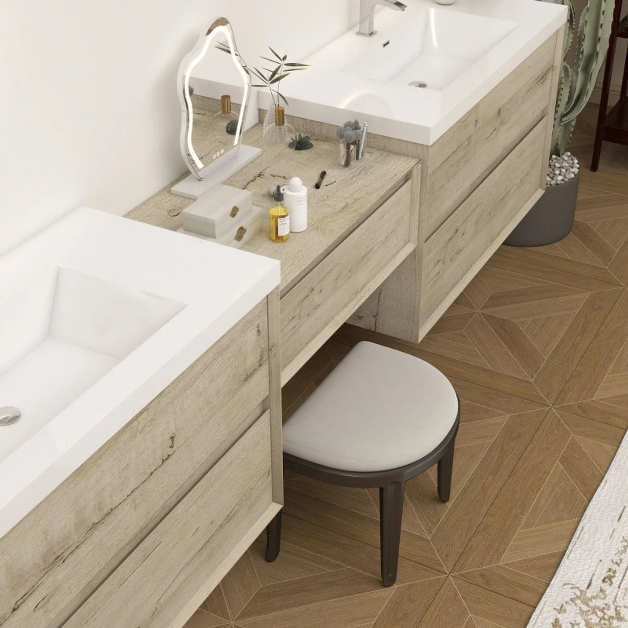 Sottile Floating Vanity (24"-150") 112 Sottile Floating Vanity (24"-150")