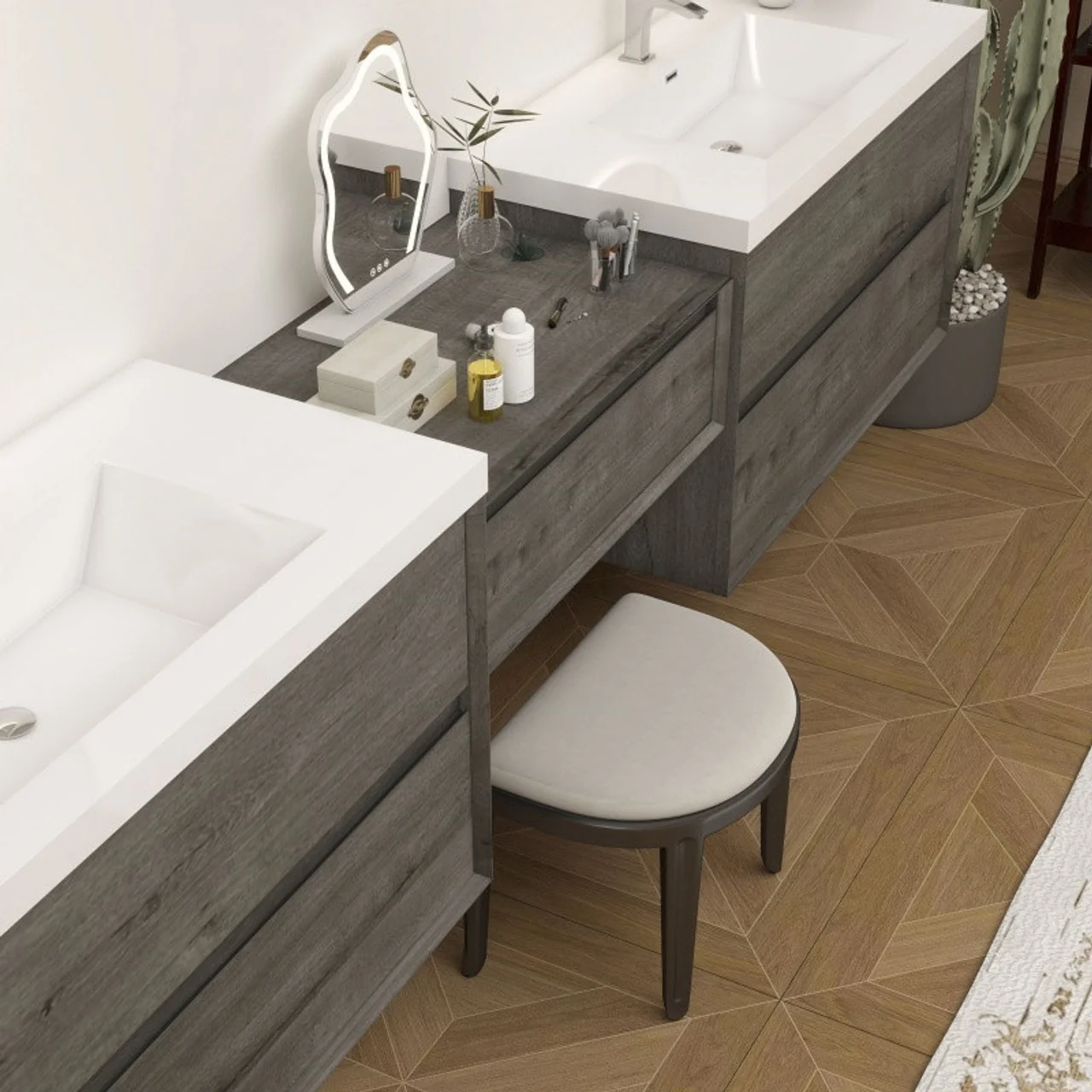 Sottile Floating Vanity (24"-150") 118 Sottile Floating Vanity (24"-150")