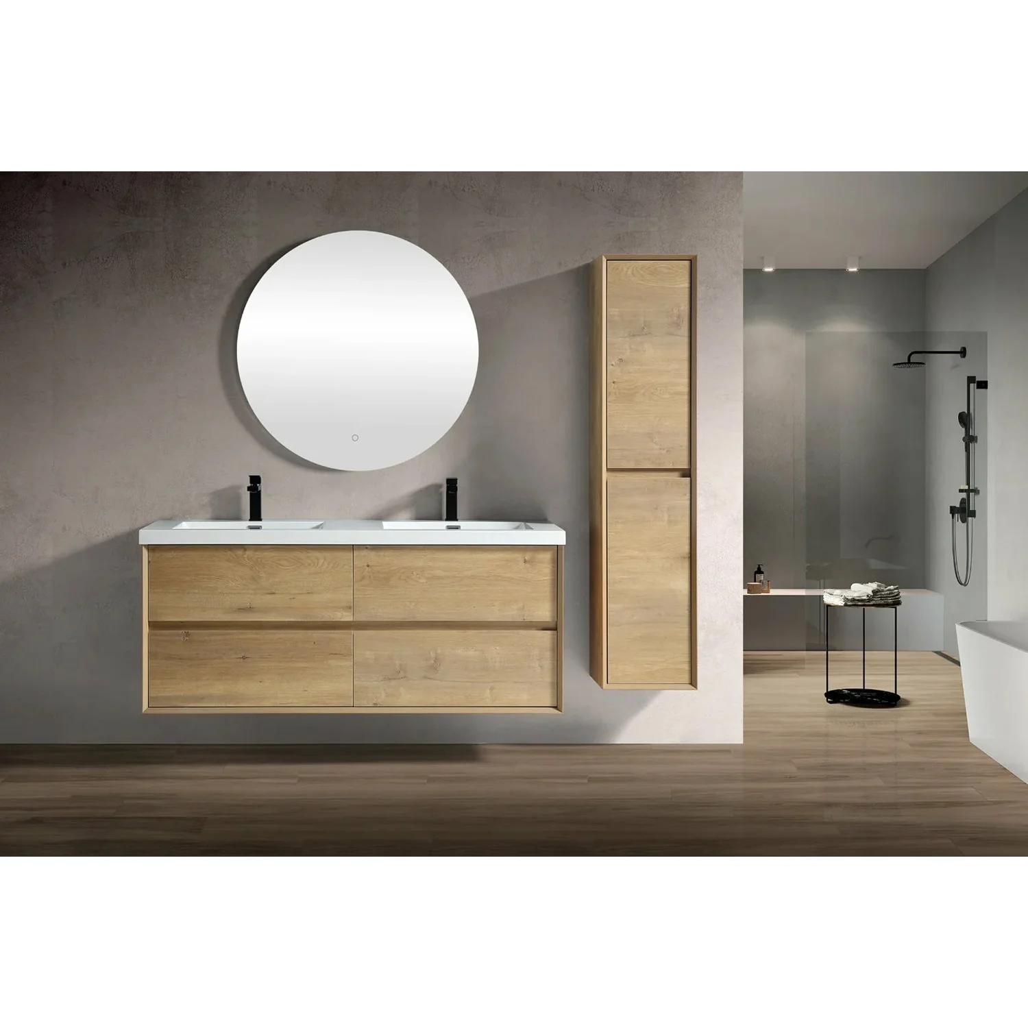 Sottile Floating Vanity (24"-150") 12 Sottile Floating Vanity (24"-150")