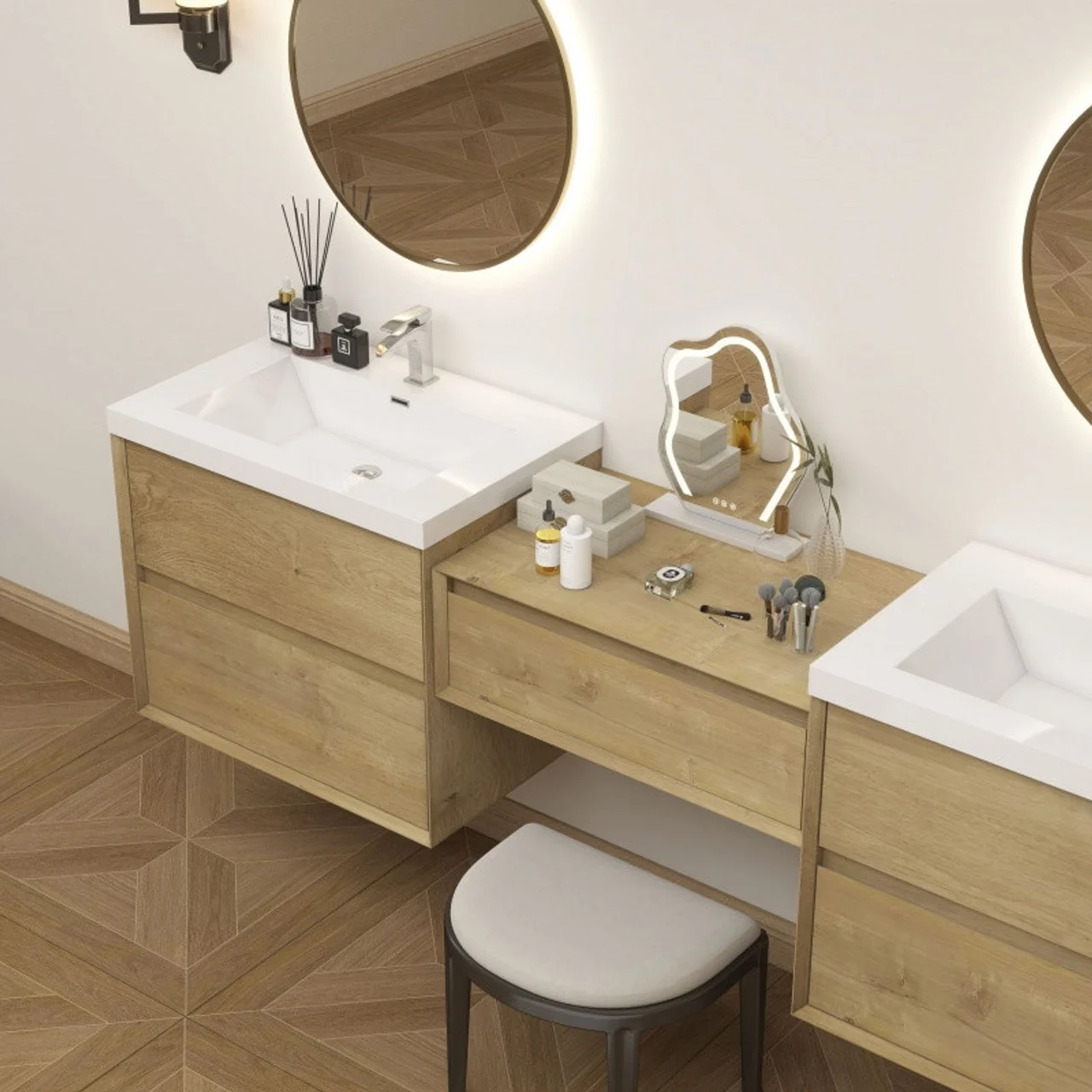 Sottile Floating Vanity (24"-150") 122 Sottile Floating Vanity (24"-150")