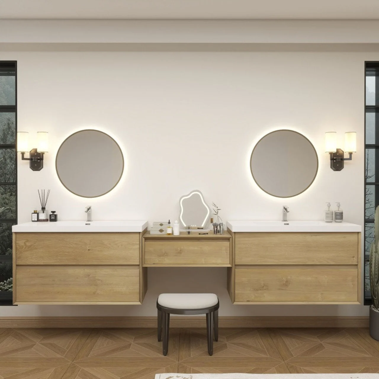 Sottile Floating Vanity (24"-150") 126 Sottile Floating Vanity (24"-150")