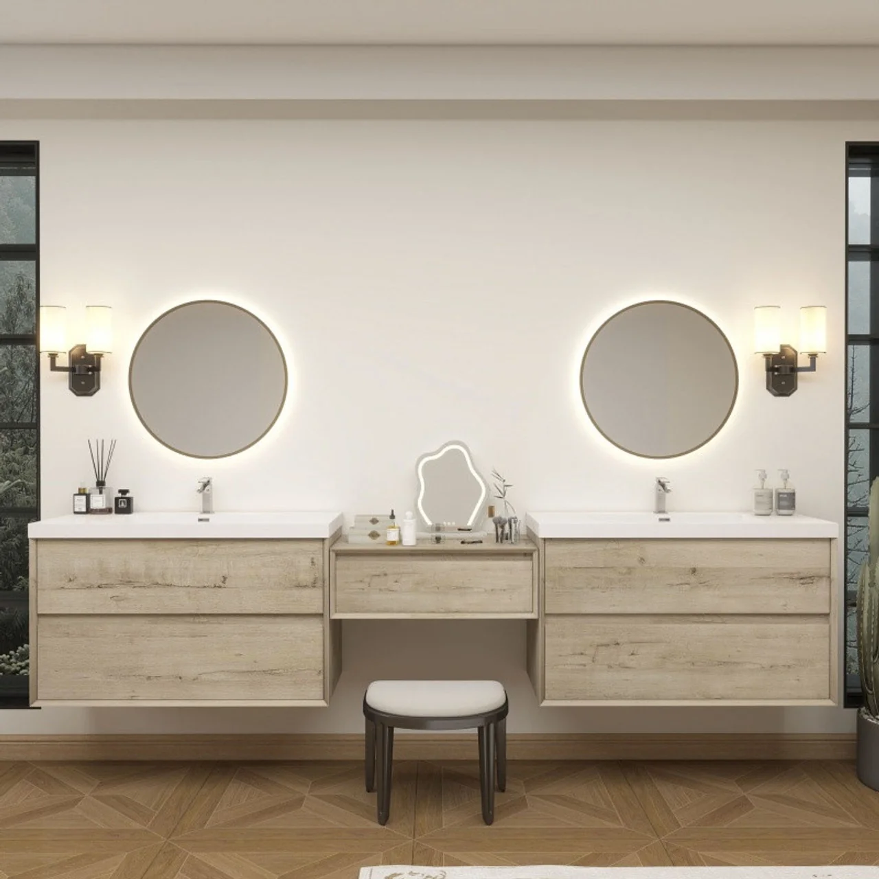 Sottile Floating Vanity (24"-150") 136 Sottile Floating Vanity (24"-150")