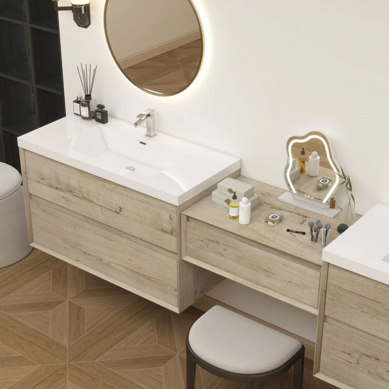 Sottile Floating Vanity (24"-150") 139 Sottile Floating Vanity (24"-150")