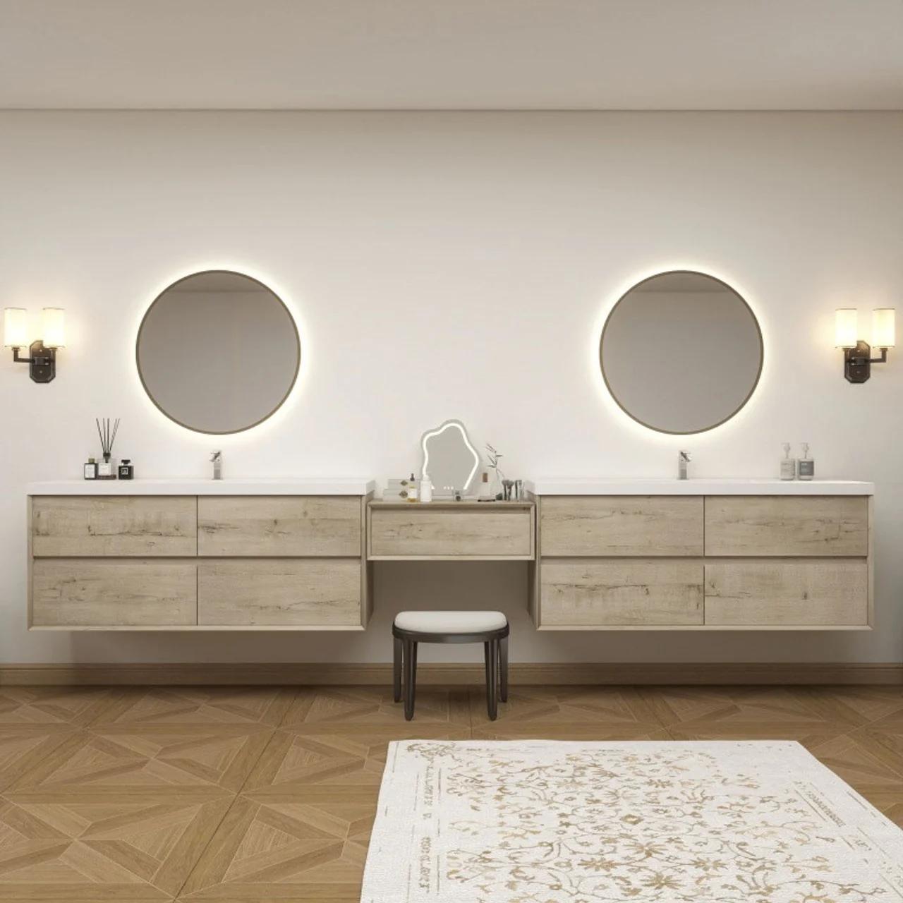 Sottile Floating Vanity (24"-150") 148 Sottile Floating Vanity (24"-150")