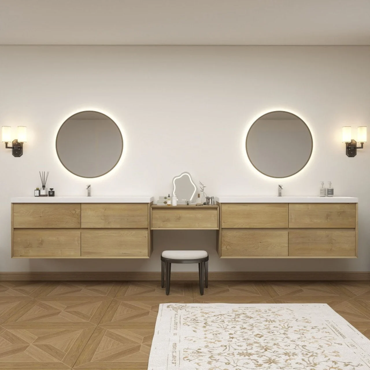 Sottile Floating Vanity (24"-150") 163 Sottile Floating Vanity (24"-150")