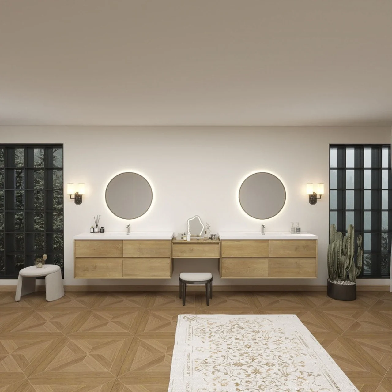 Sottile Floating Vanity (24"-150") 169 Sottile Floating Vanity (24"-150")