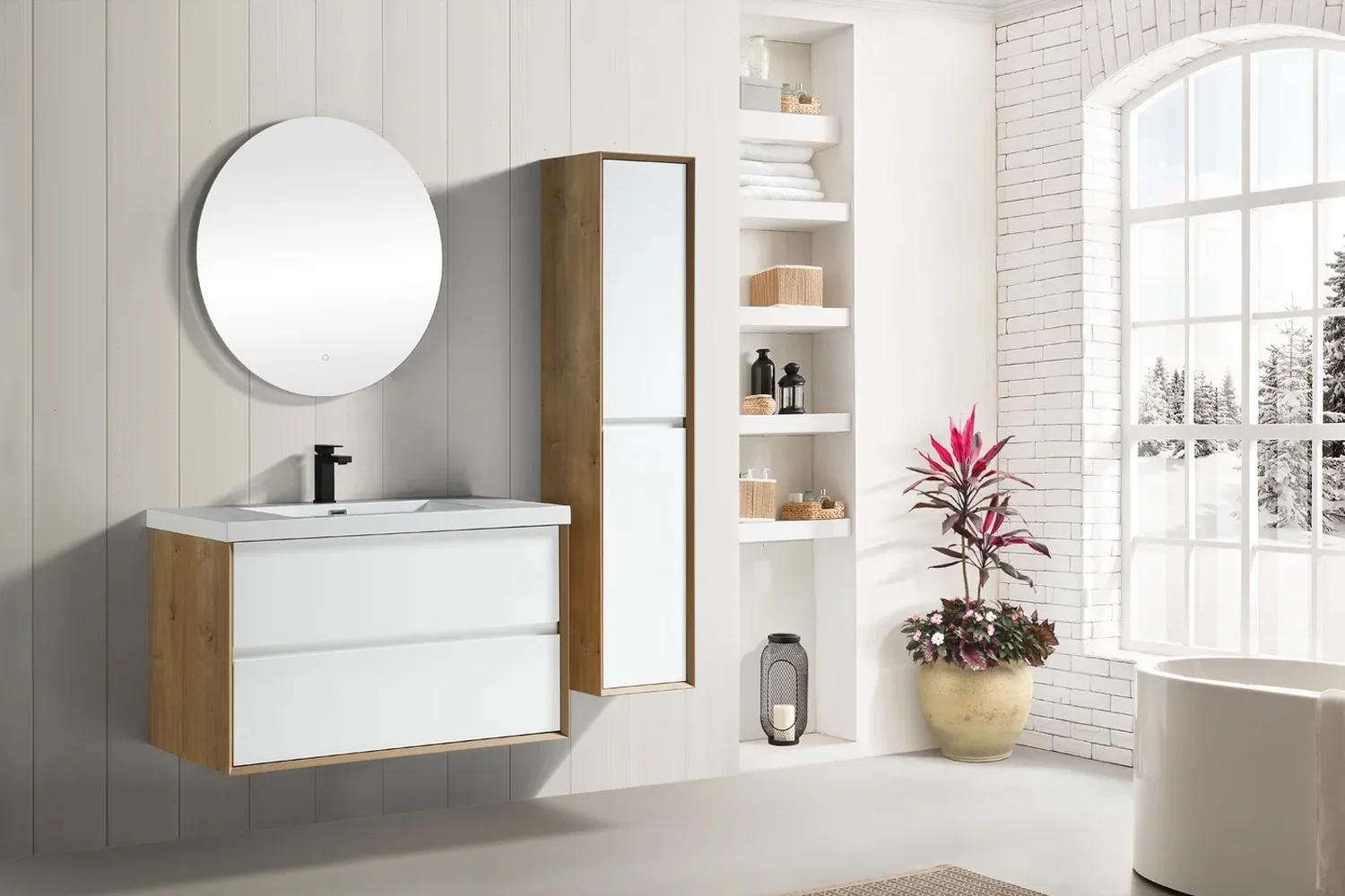 Sottile Floating Vanity (24"-150") 181 Sottile Floating Vanity (24"-150")
