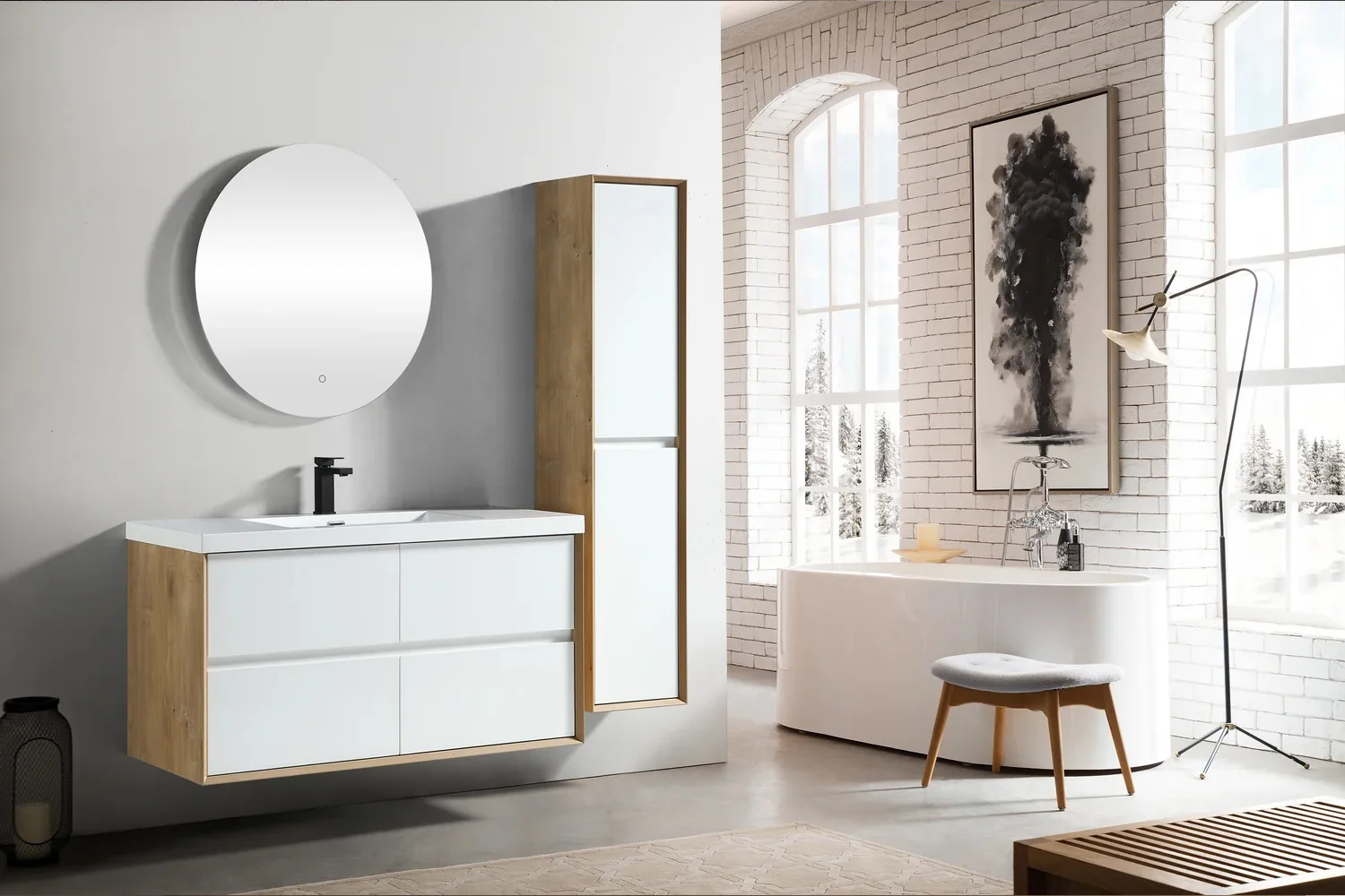Sottile Floating Vanity (24"-150") 188 Sottile Floating Vanity (24"-150")