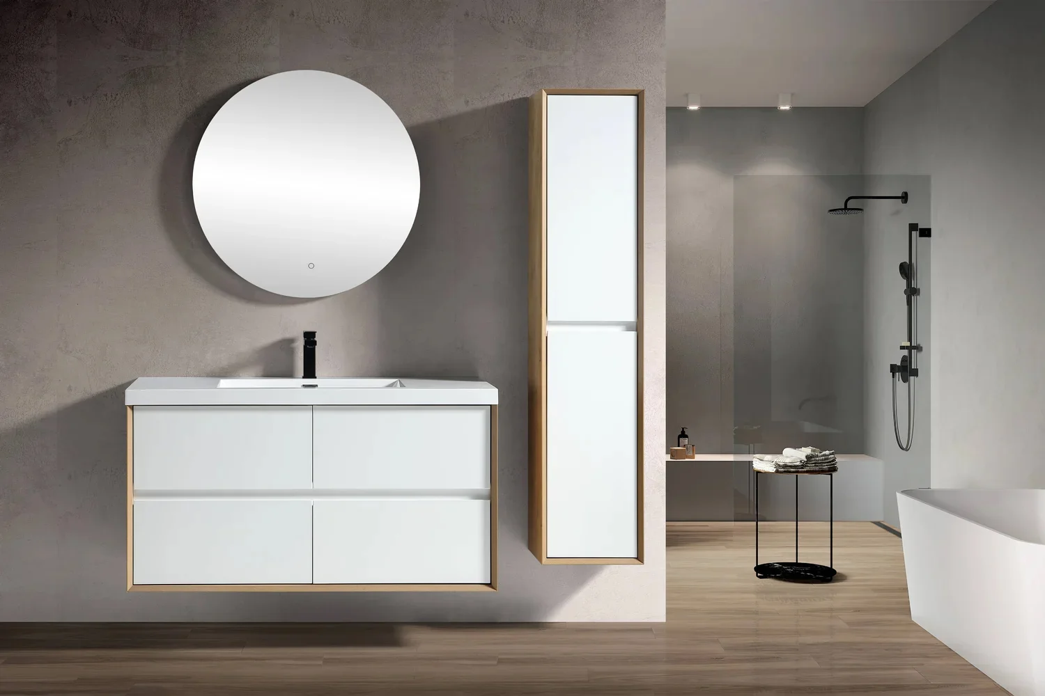 Sottile Floating Vanity (24"-150") 189 Sottile Floating Vanity (24"-150")
