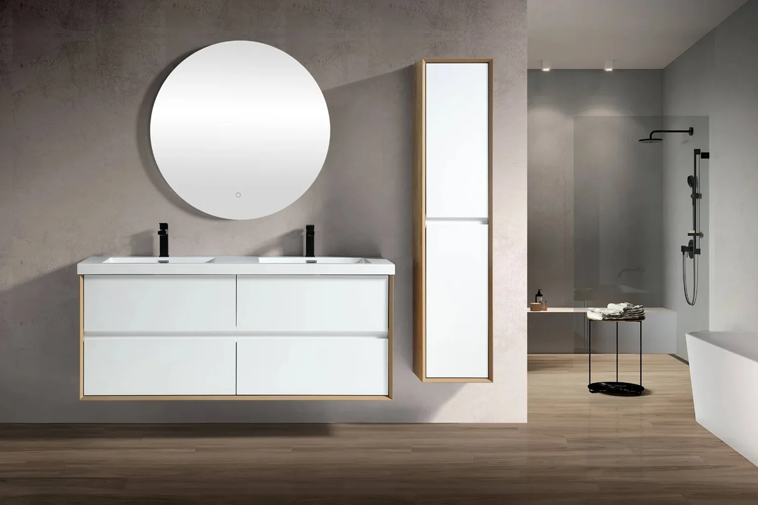 Sottile Floating Vanity (24"-150") 197 Sottile Floating Vanity (24"-150")
