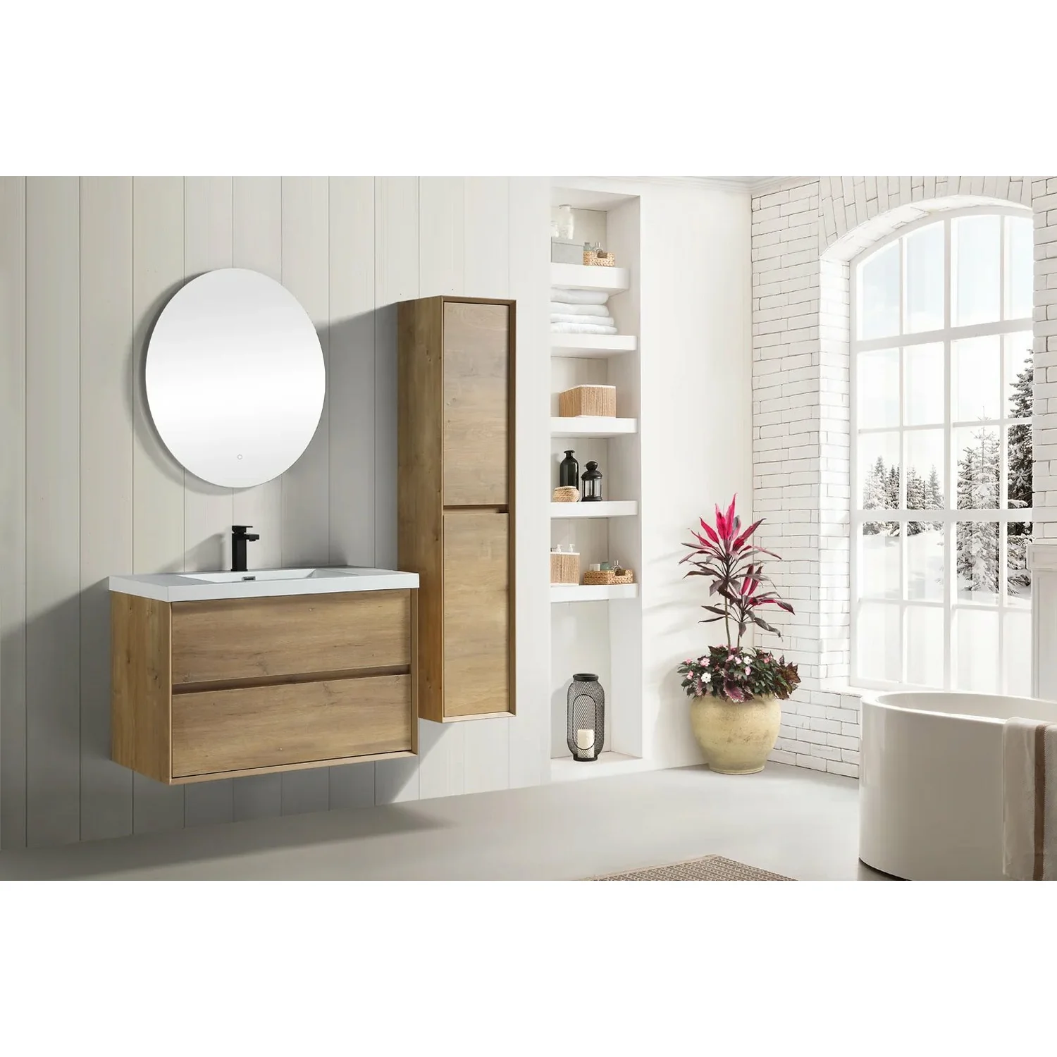 Sottile Floating Vanity (24"-150") 31 Sottile Floating Vanity (24"-150")
