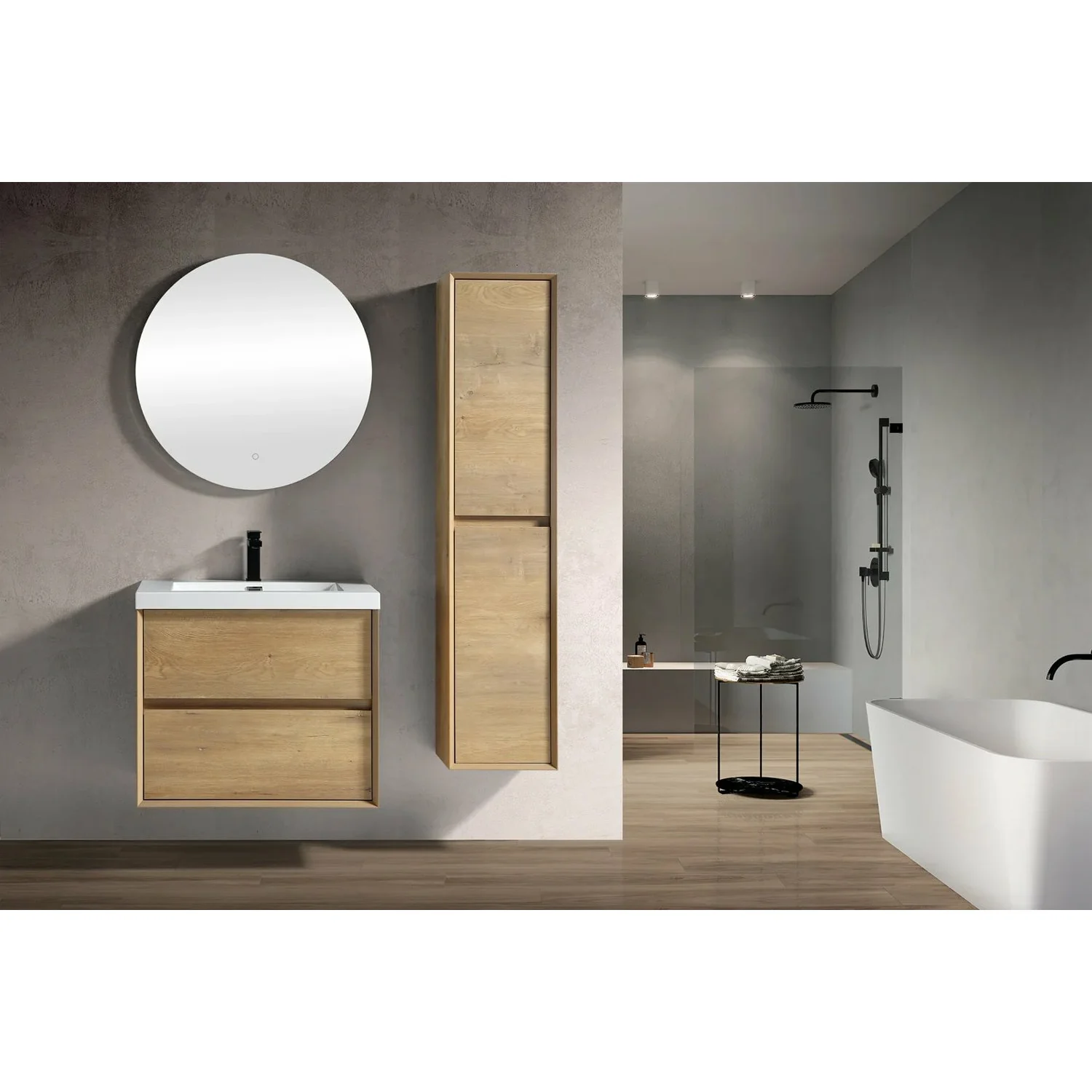 Sottile Floating Vanity (24"-150") 41 Sottile Floating Vanity (24"-150")