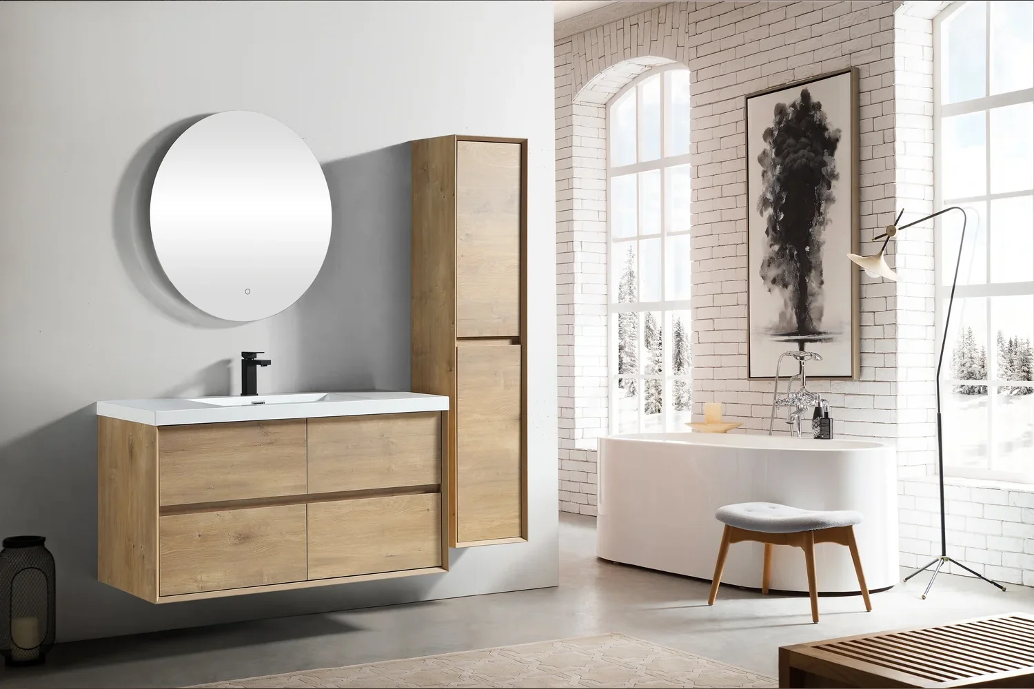 Sottile Floating Vanity (24"-150") 47 Sottile Floating Vanity (24"-150")