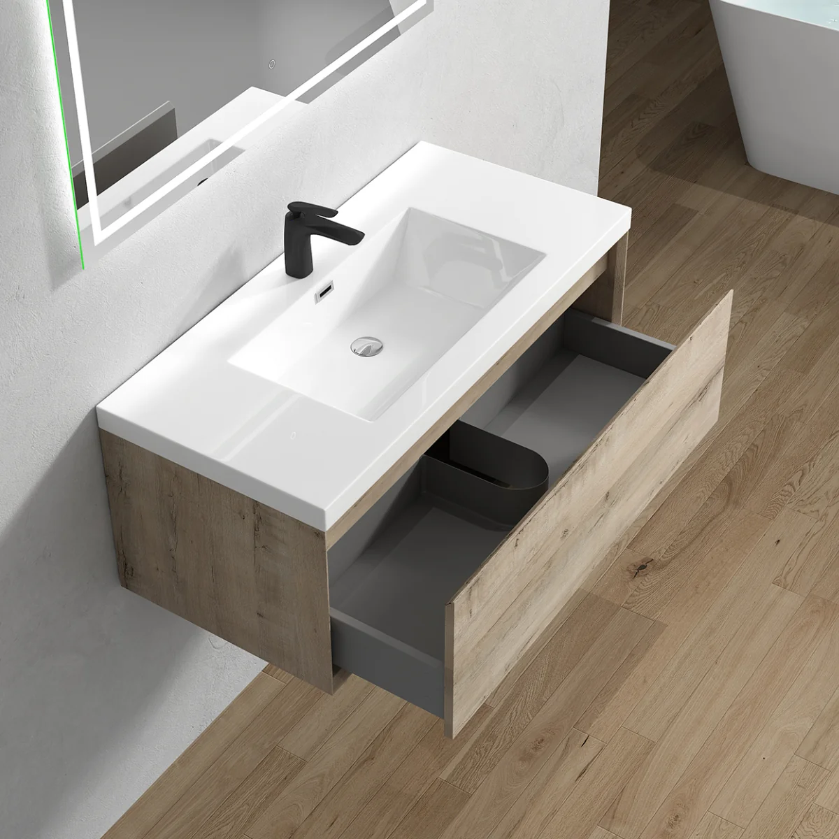 Vitolo Floating Vanity (24"-84")