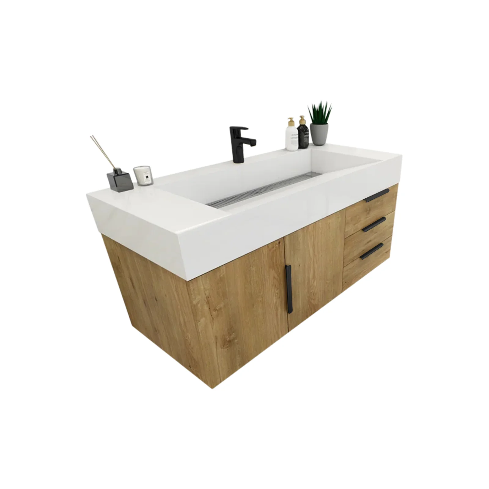 Breton Floating Vanity - 2nd Generation (24"-84") 102 Breton Floating Vanity - 2nd Generation (24"-84")
