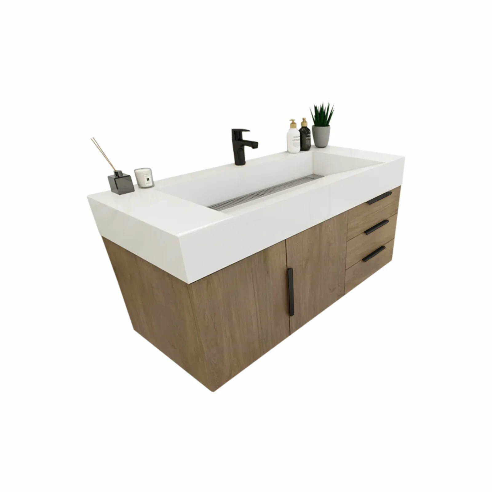 Breton Floating Vanity - 2nd Generation (24"-84") 106 Breton Floating Vanity - 2nd Generation (24"-84")