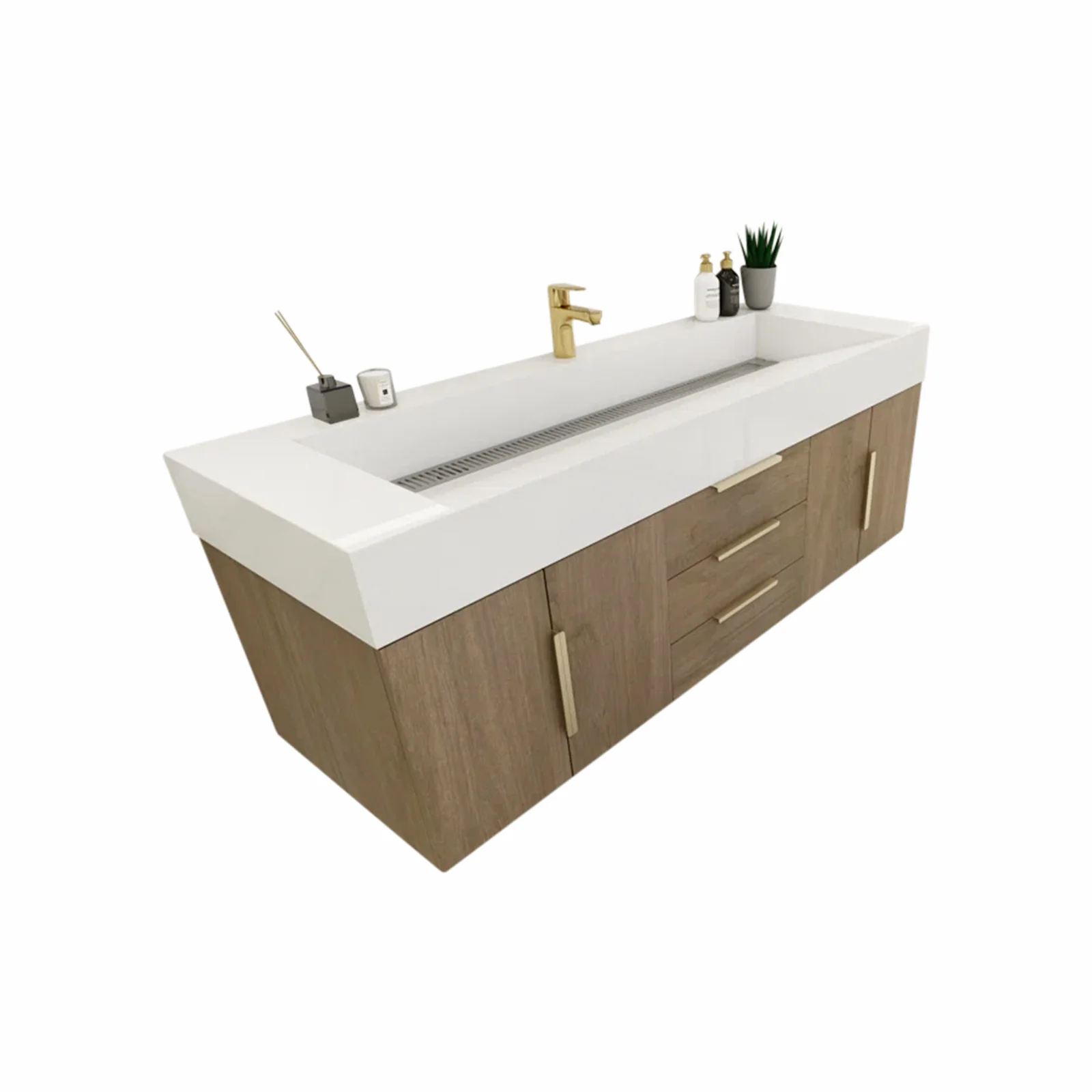 Breton Floating Vanity - 2nd Generation (24"-84") 116 Breton Floating Vanity - 2nd Generation (24"-84")