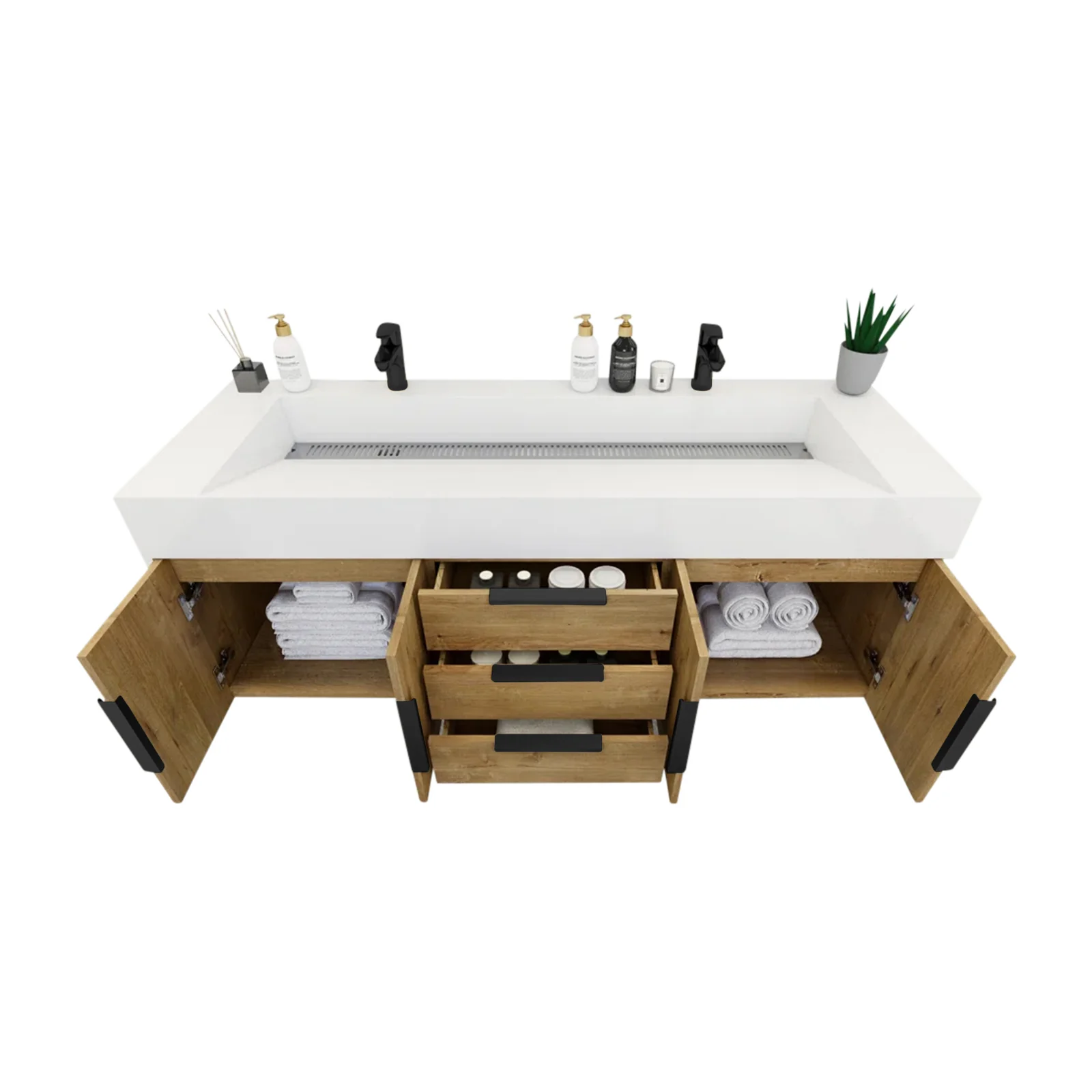 Breton Floating Vanity - 2nd Generation (24"-84") 139 Breton Floating Vanity - 2nd Generation (24"-84")
