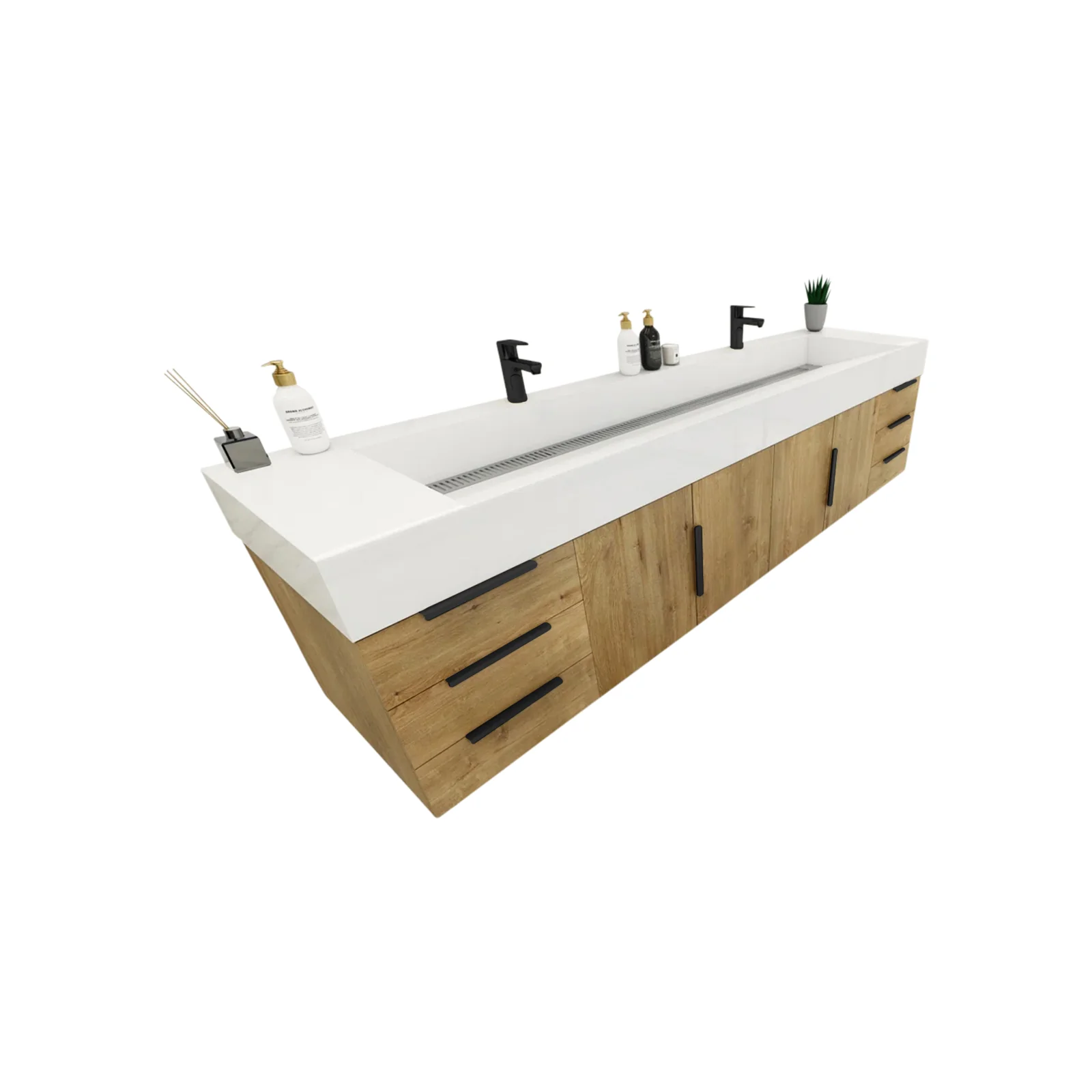 Breton Floating Vanity - 2nd Generation (24"-84") 143 Breton Floating Vanity - 2nd Generation (24"-84")