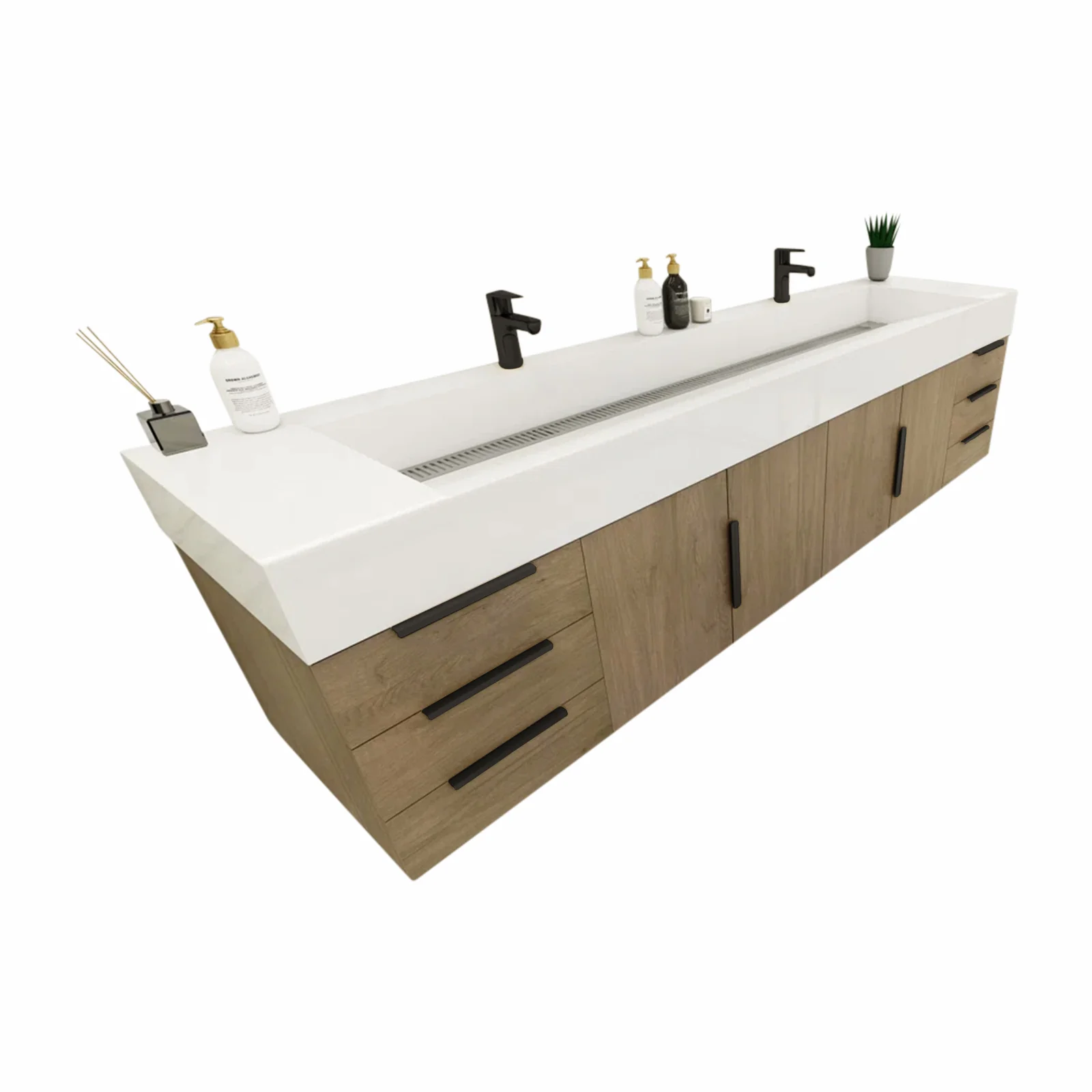 Breton Floating Vanity - 2nd Generation (24"-84") 148 Breton Floating Vanity - 2nd Generation (24"-84")