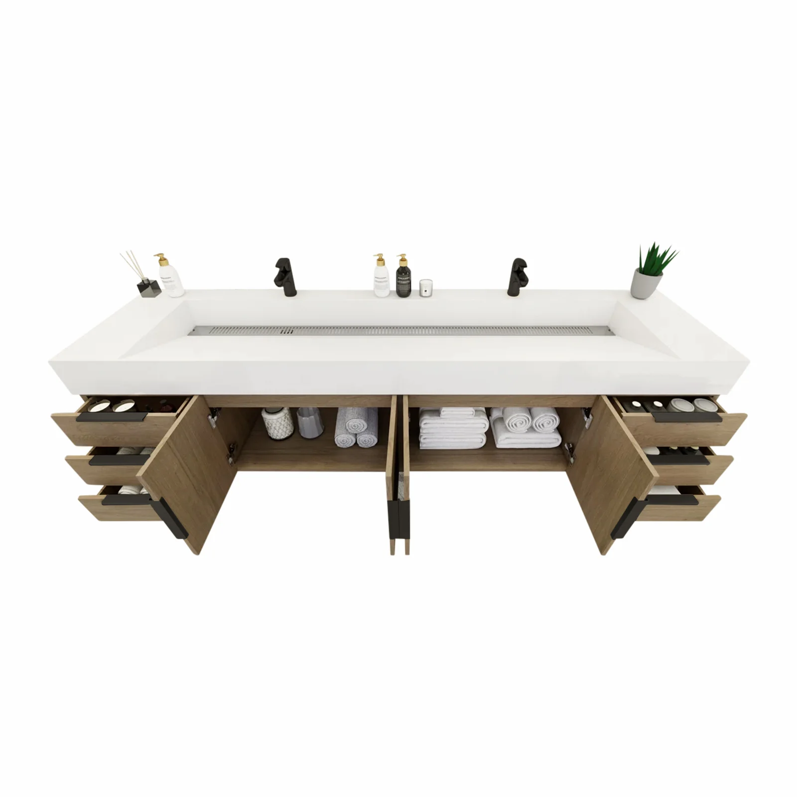 Breton Floating Vanity - 2nd Generation (24"-84") 149 Breton Floating Vanity - 2nd Generation (24"-84")