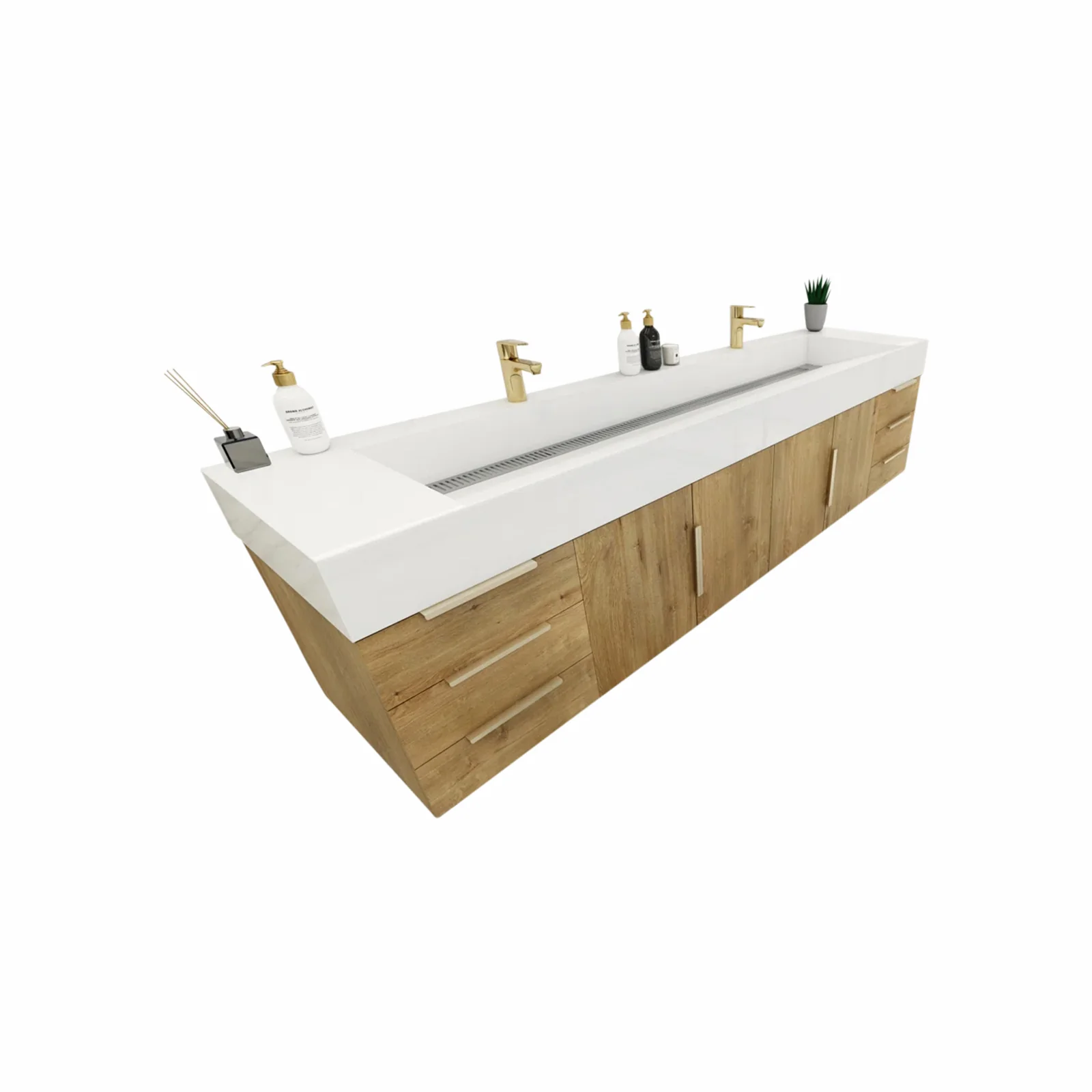Breton Floating Vanity - 2nd Generation (24"-84") 154 Breton Floating Vanity - 2nd Generation (24"-84")
