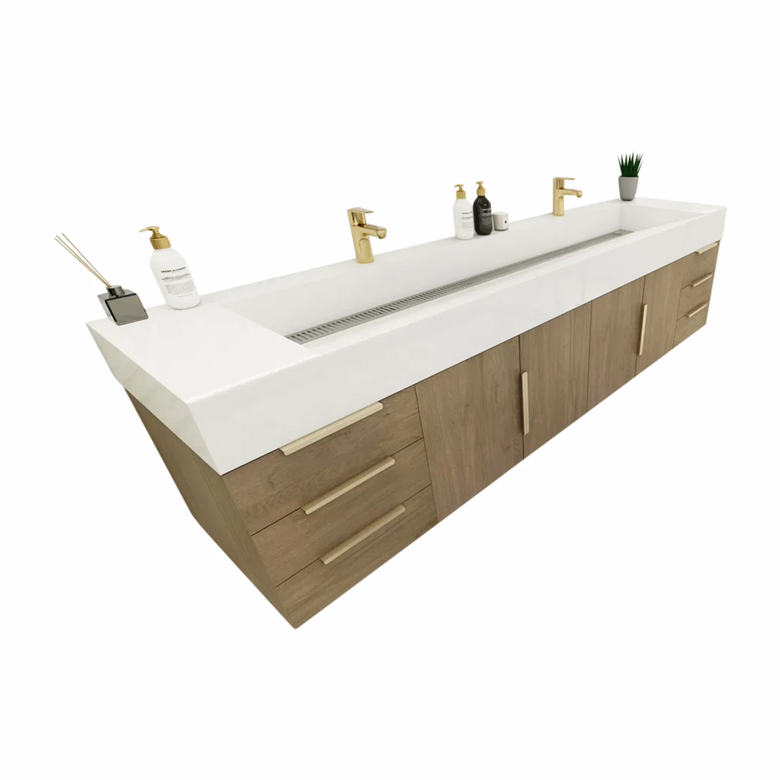 Breton Floating Vanity - 2nd Generation (24"-84") 159 Breton Floating Vanity - 2nd Generation (24"-84")