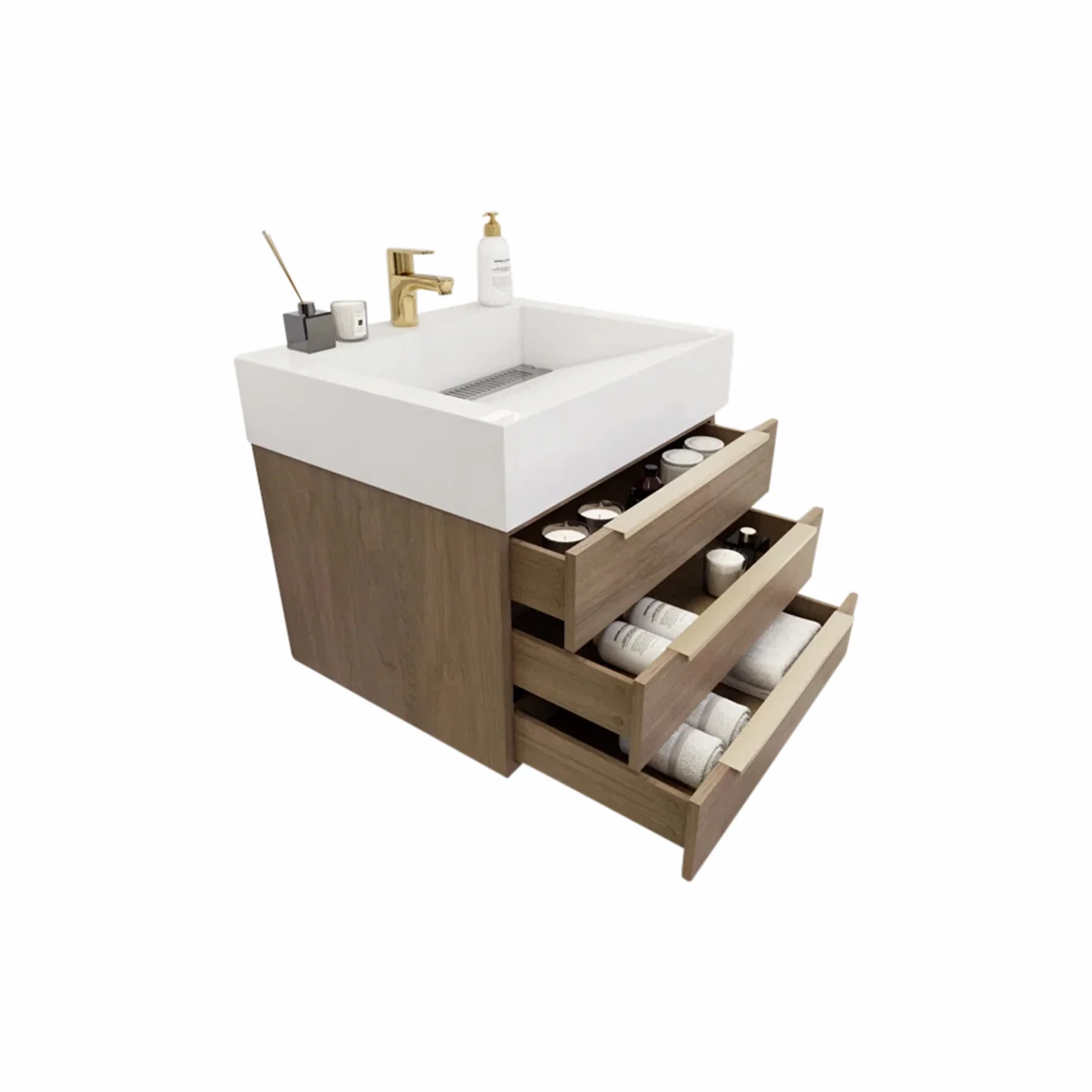 Breton Floating Vanity - 2nd Generation (24"-84") 17 Breton Floating Vanity - 2nd Generation (24"-84")