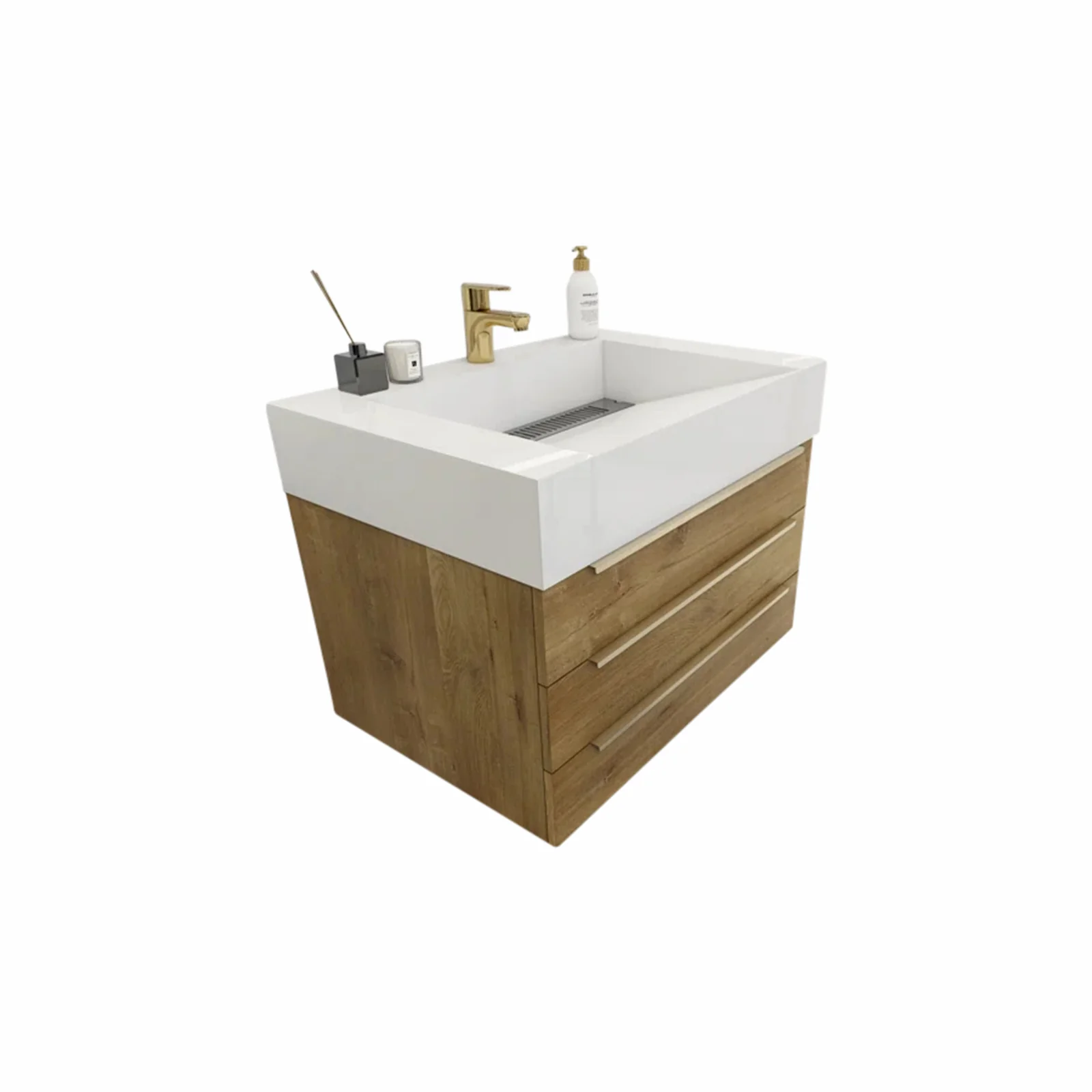 Breton Floating Vanity - 2nd Generation (24"-84") 22 Breton Floating Vanity - 2nd Generation (24"-84")