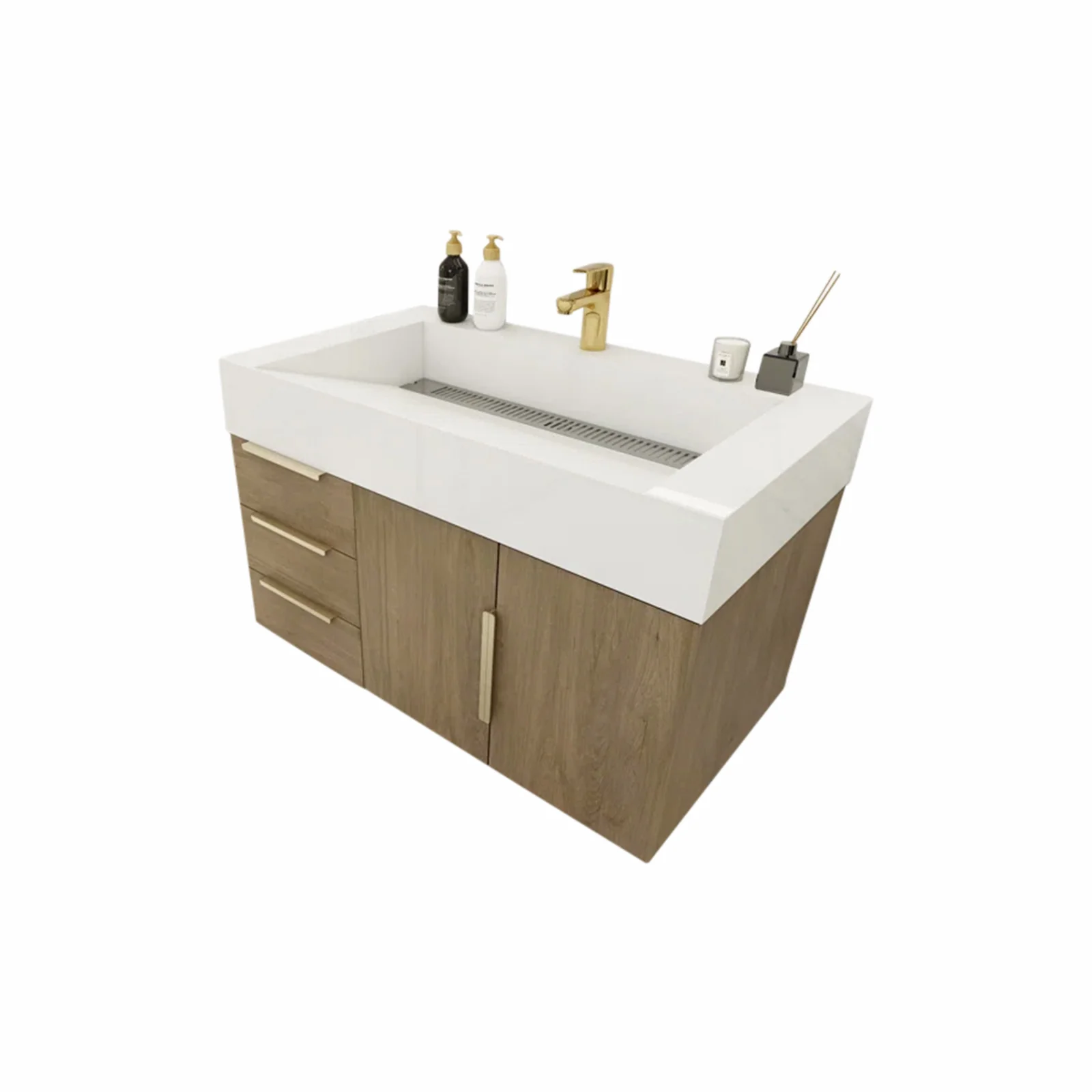 Breton Floating Vanity - 2nd Generation (24"-84") 43 Breton Floating Vanity - 2nd Generation (24"-84")