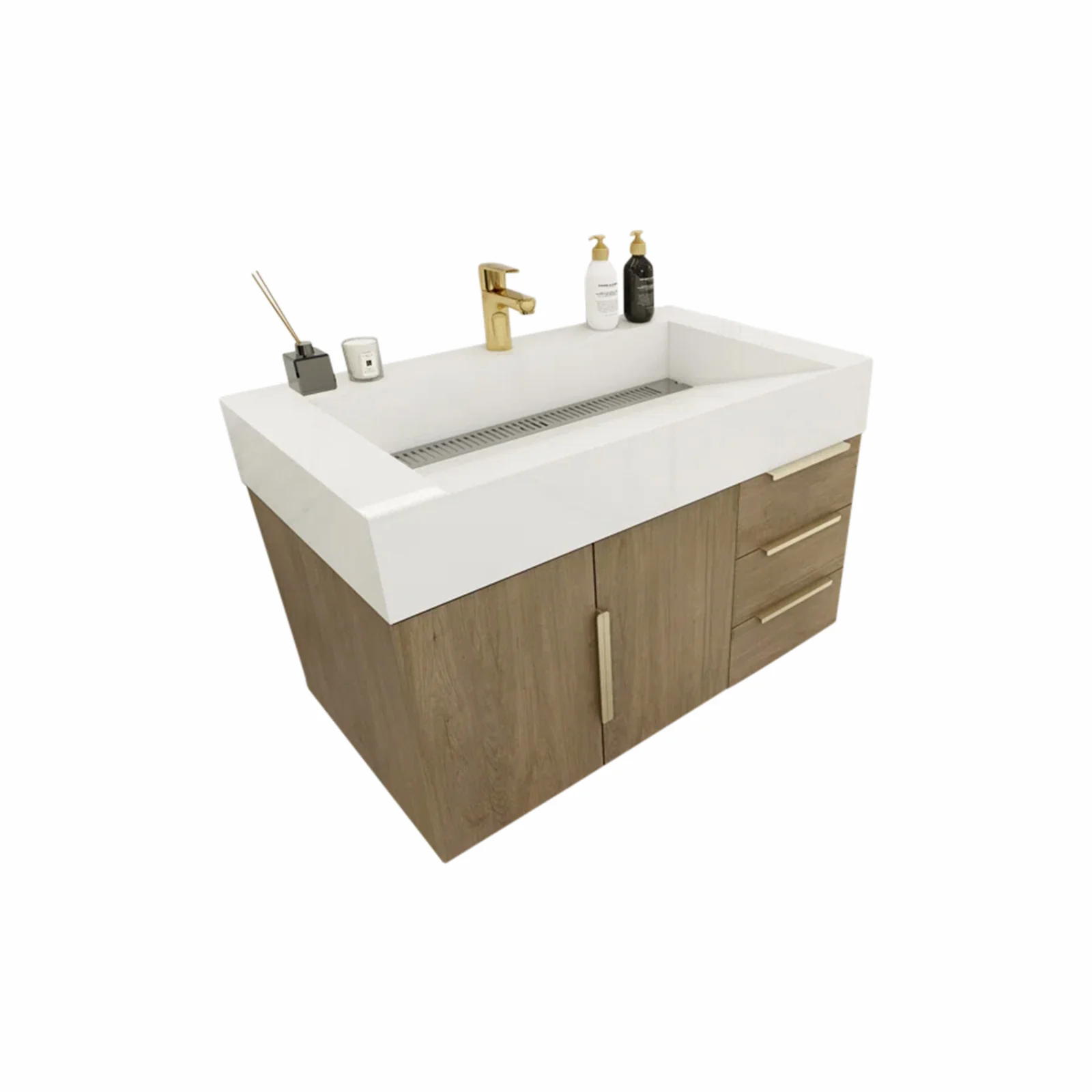 Breton Floating Vanity - 2nd Generation (24"-84") 52 Breton Floating Vanity - 2nd Generation (24"-84")