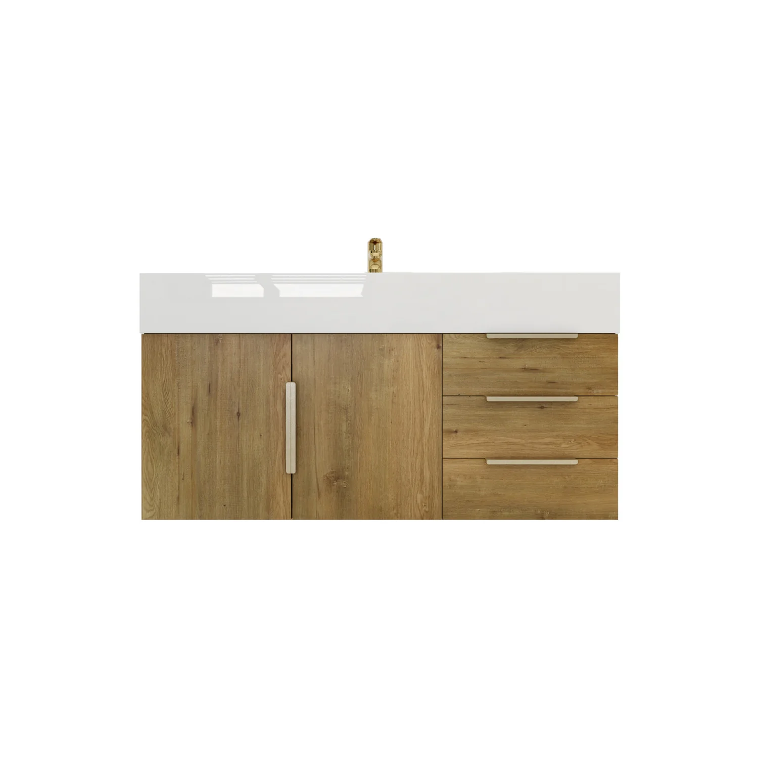 Breton Floating Vanity - 2nd Generation (24"-84") 75 Breton Floating Vanity - 2nd Generation (24"-84")