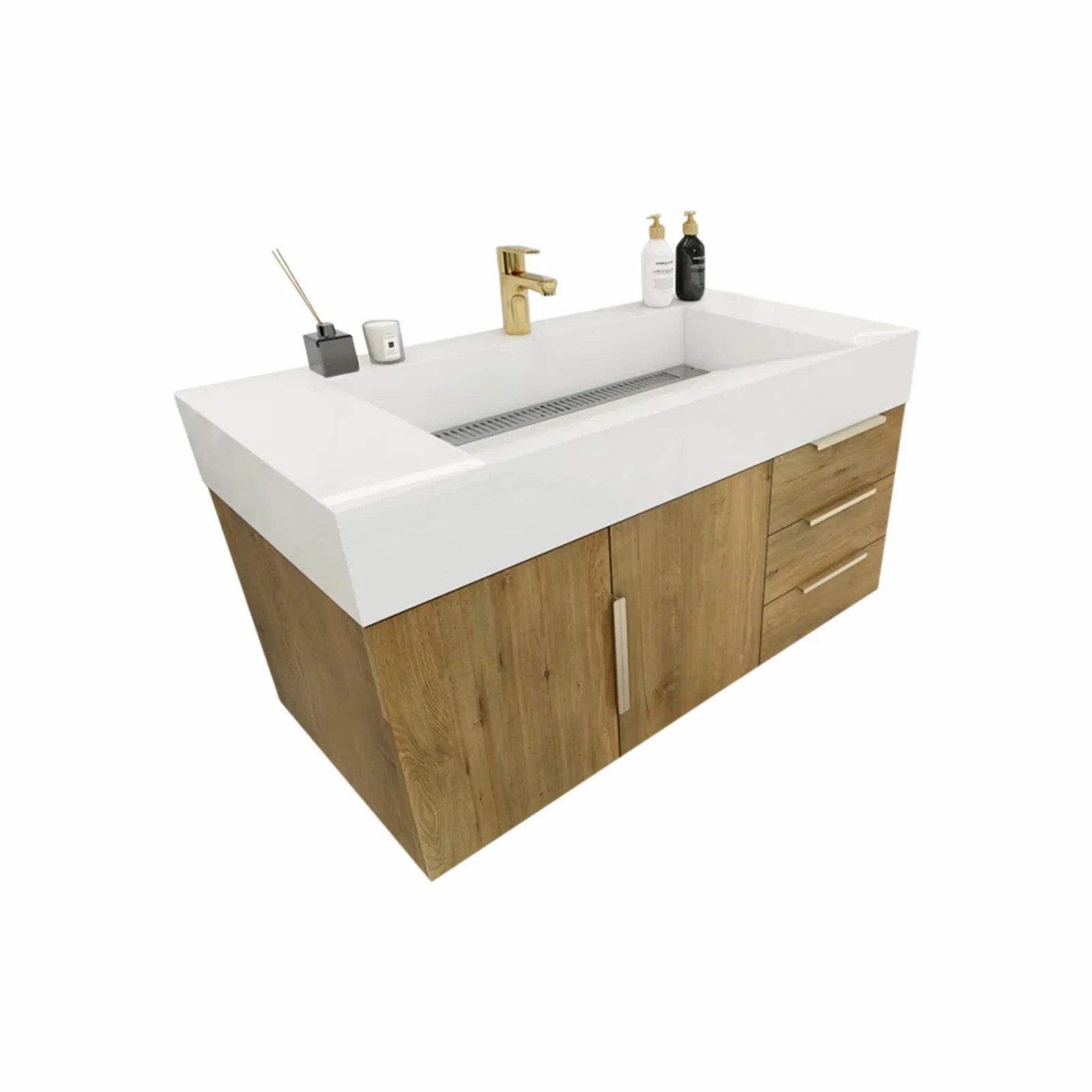 Breton Floating Vanity - 2nd Generation (24"-84") 76 Breton Floating Vanity - 2nd Generation (24"-84")