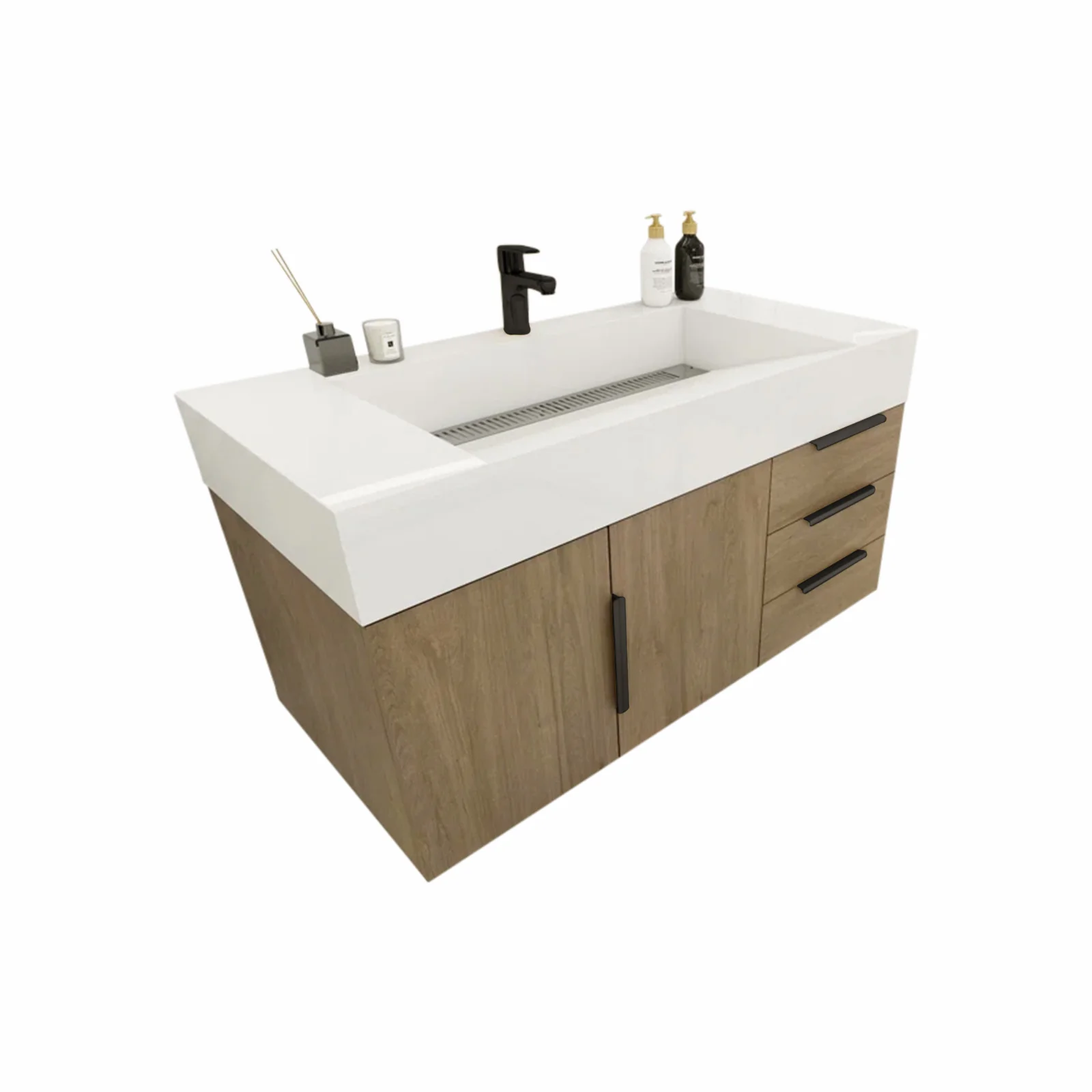 Breton Floating Vanity - 2nd Generation (24"-84") 88 Breton Floating Vanity - 2nd Generation (24"-84")