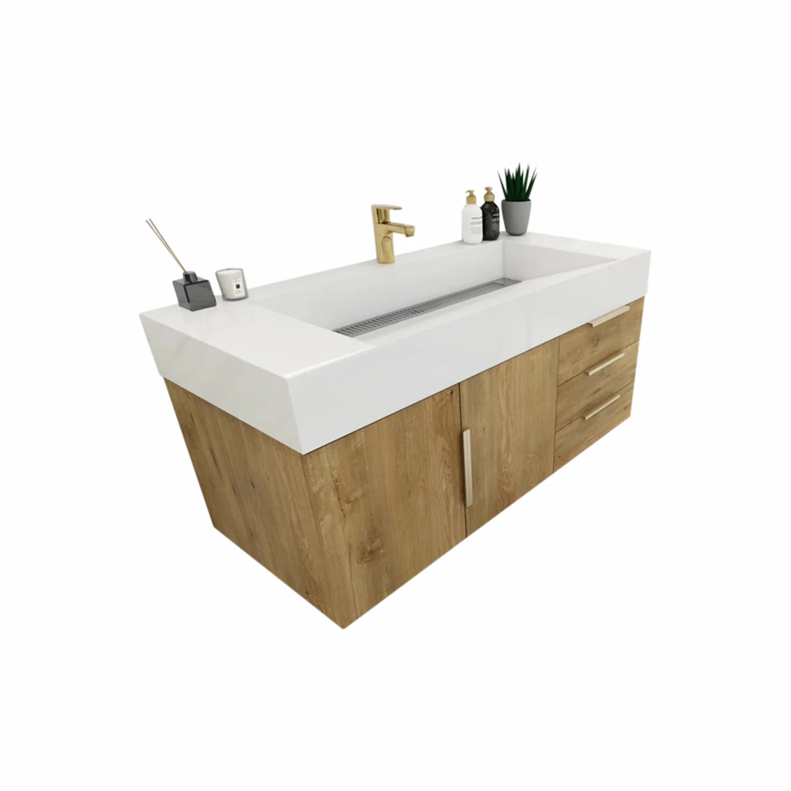 Breton Floating Vanity - 2nd Generation (24"-84") 94 Breton Floating Vanity - 2nd Generation (24"-84")