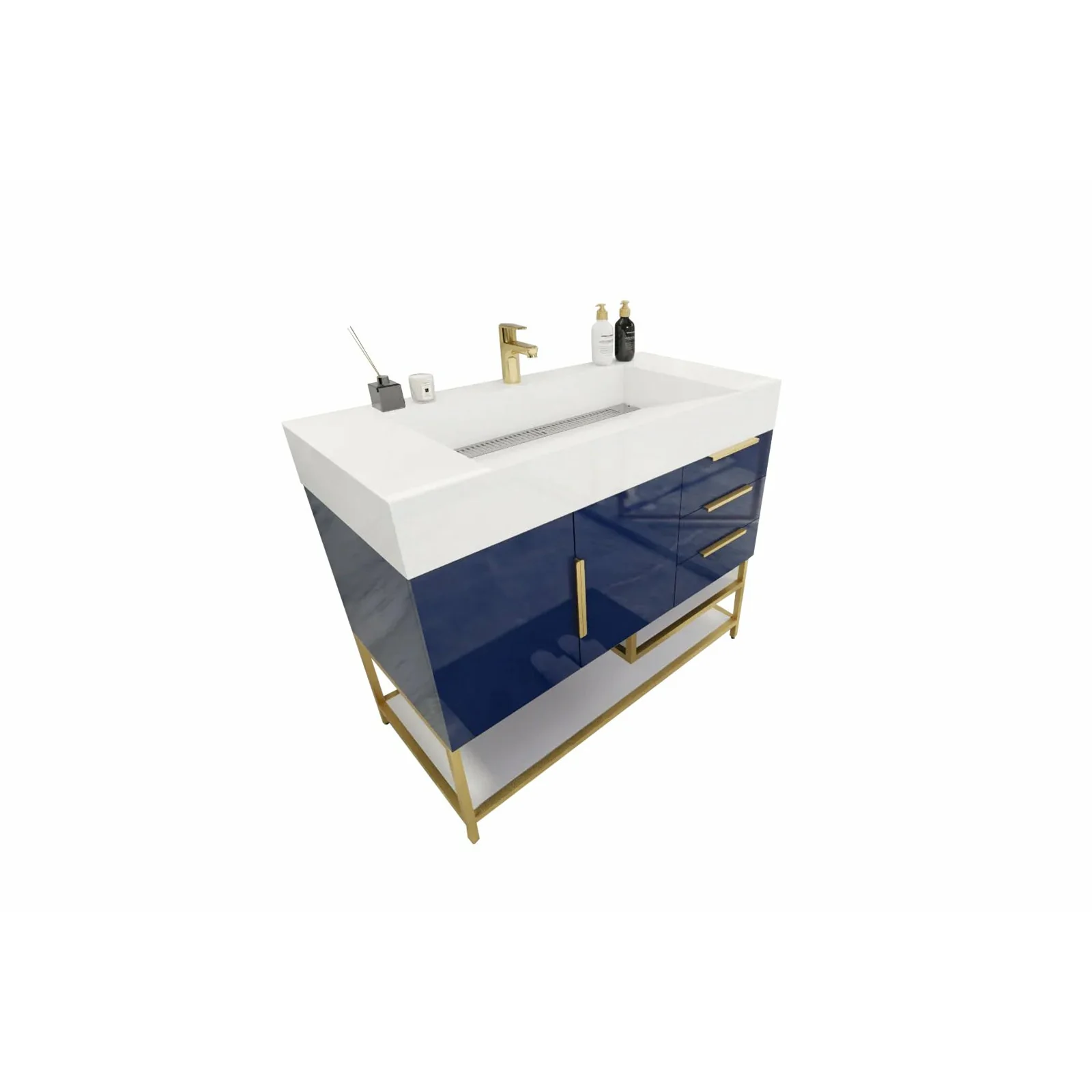 Breton Modern Vanity (24"-84") 104 Breton Modern Vanity (24"-84")