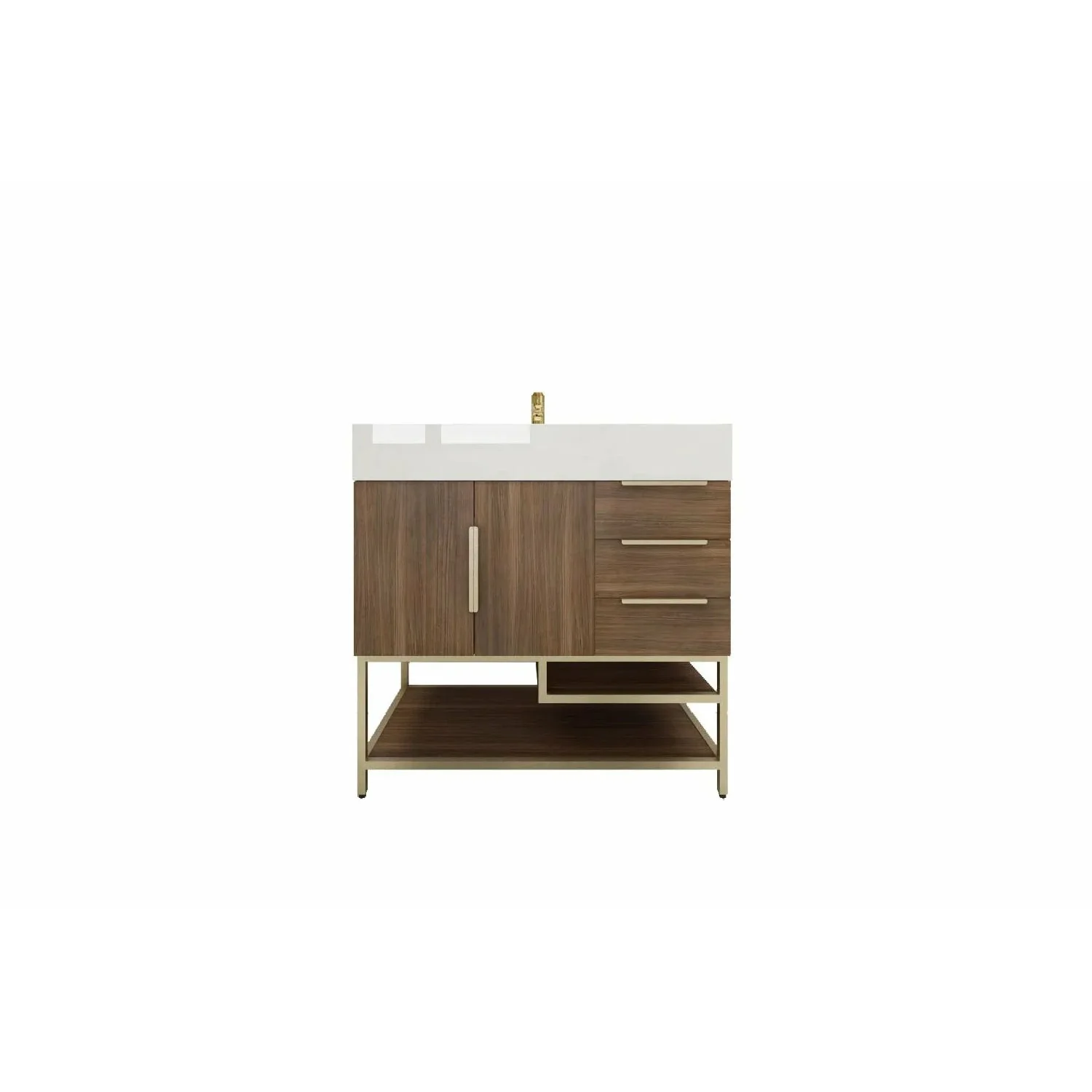 Breton Modern Vanity (24"-84") 106 Breton Modern Vanity (24"-84")