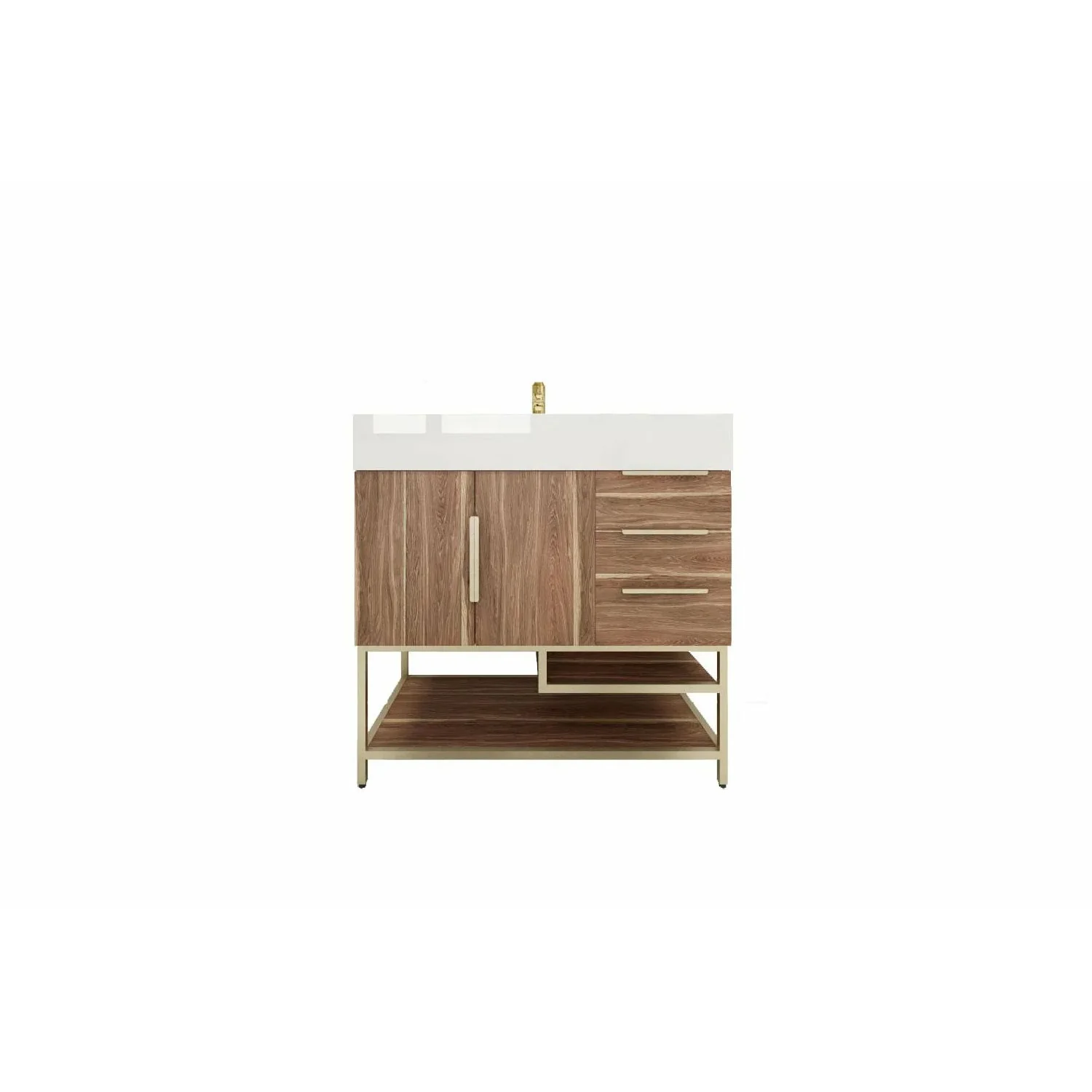 Breton Modern Vanity (24"-84") 107 Breton Modern Vanity (24"-84")