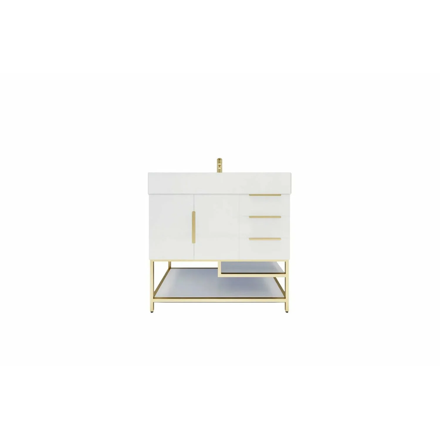 Breton Modern Vanity (24"-84") 113 Breton Modern Vanity (24"-84")