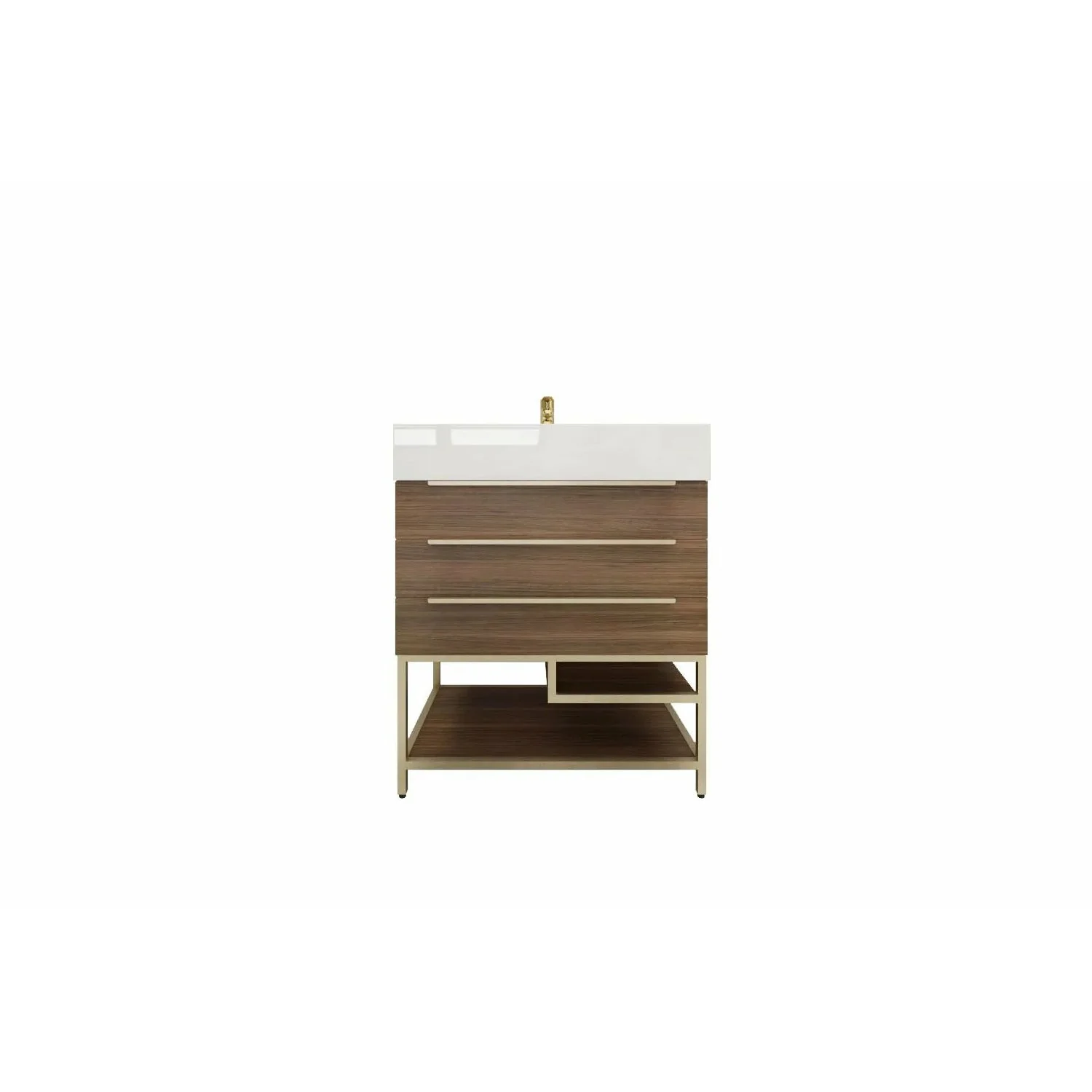 Breton Modern Vanity (24"-84") 119 Breton Modern Vanity (24"-84")