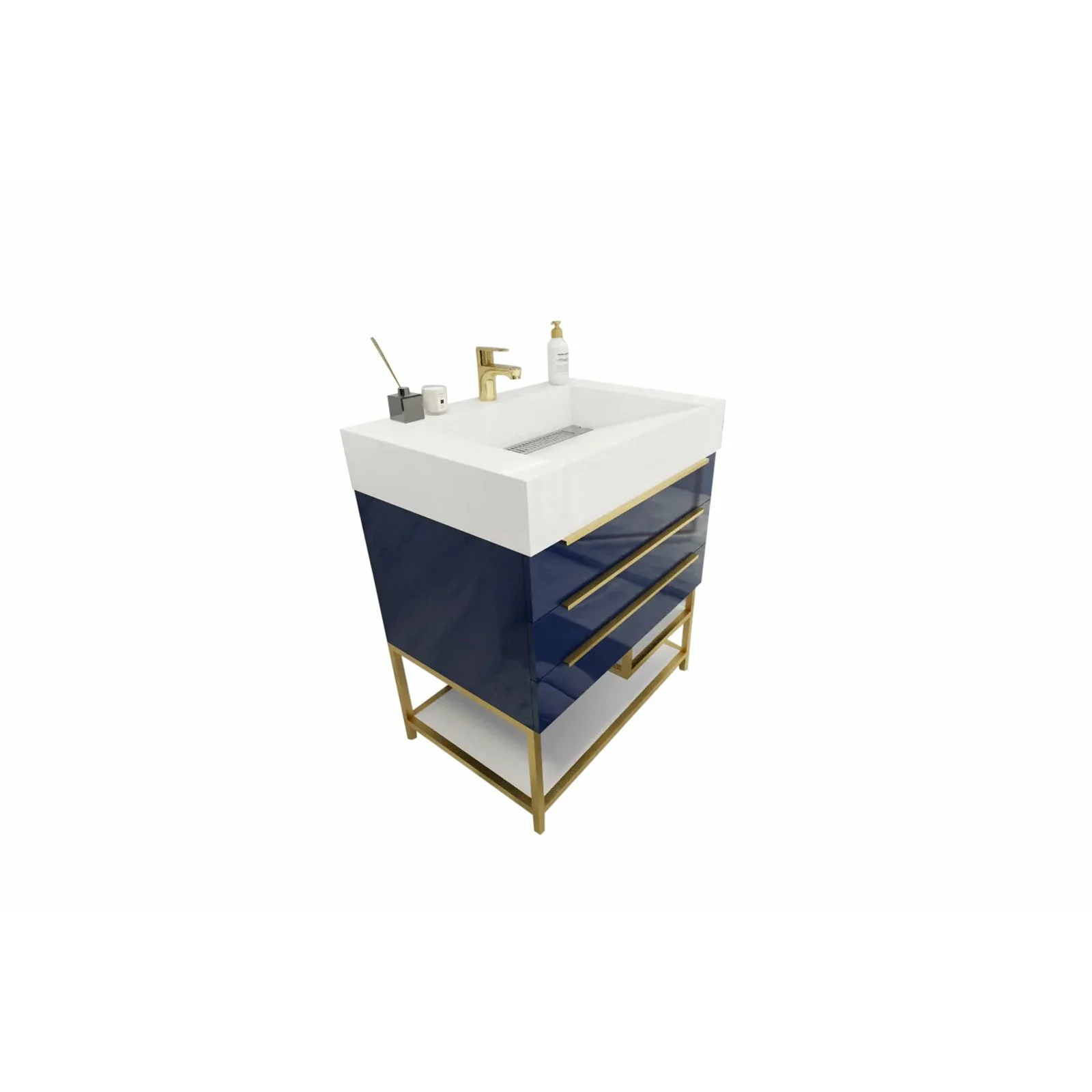 Breton Modern Vanity (24"-84") 132 Breton Modern Vanity (24"-84")