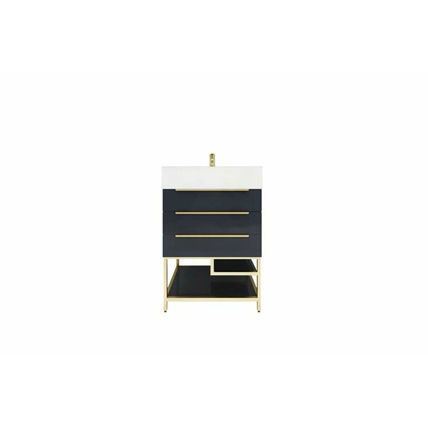 Breton Modern Vanity (24"-84") 135 Breton Modern Vanity (24"-84")