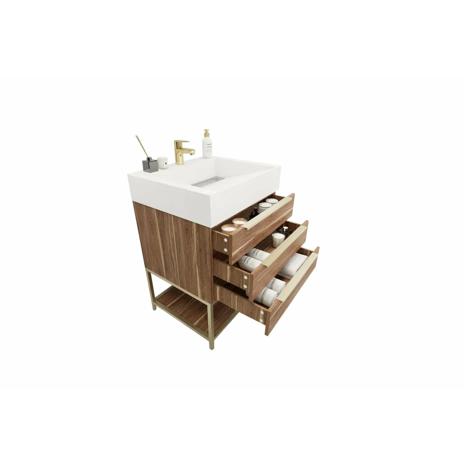 Breton Modern Vanity (24"-84") 139 Breton Modern Vanity (24"-84")