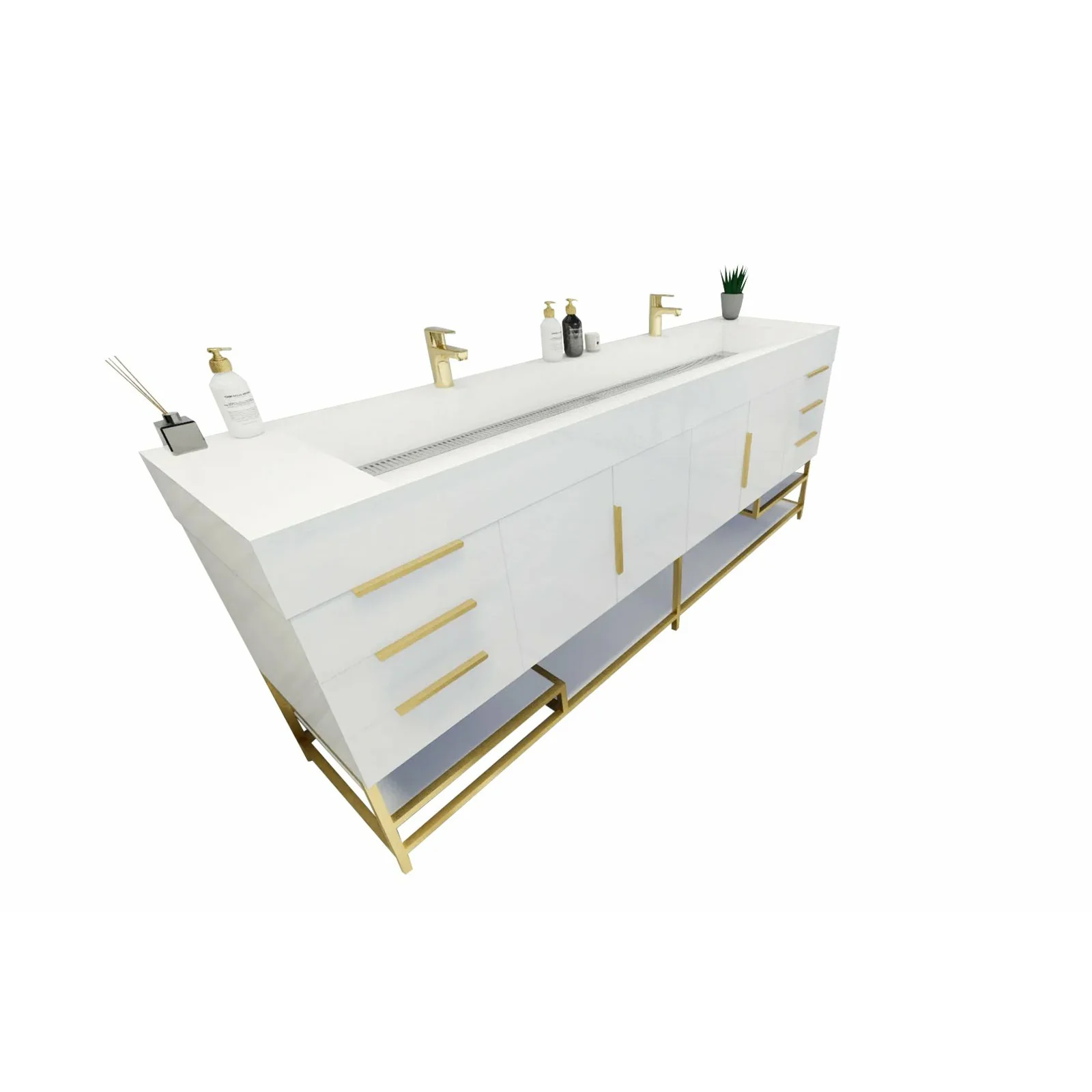 Breton Modern Vanity (24"-84") 14 Breton Modern Vanity (24"-84")