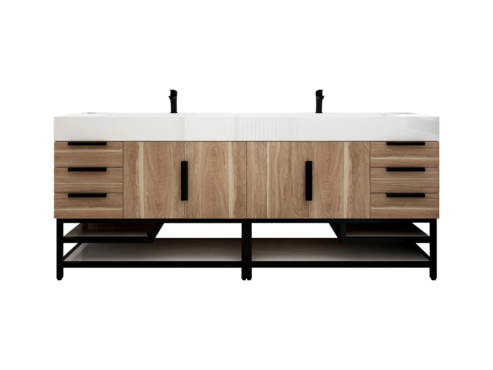 Breton Modern Vanity (24"-84") 144 Breton Modern Vanity (24"-84")