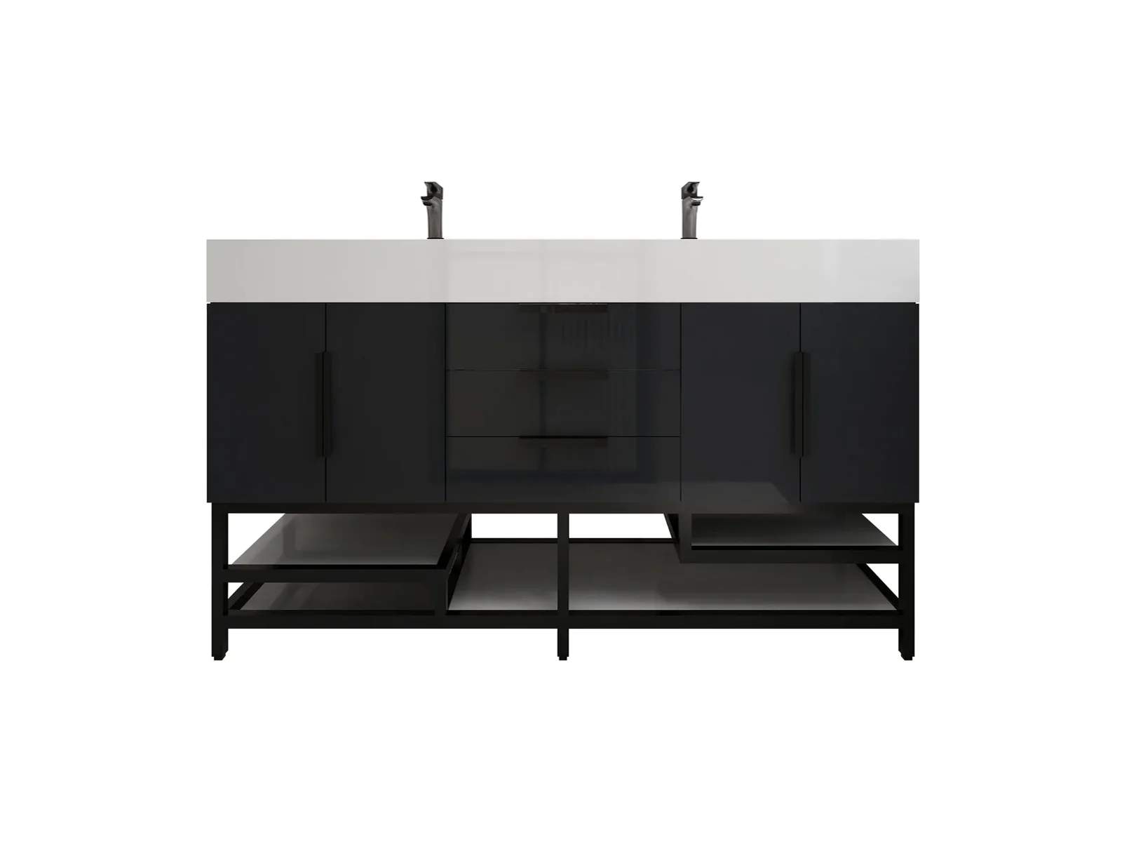 Breton Modern Vanity (24"-84") 153 Breton Modern Vanity (24"-84")